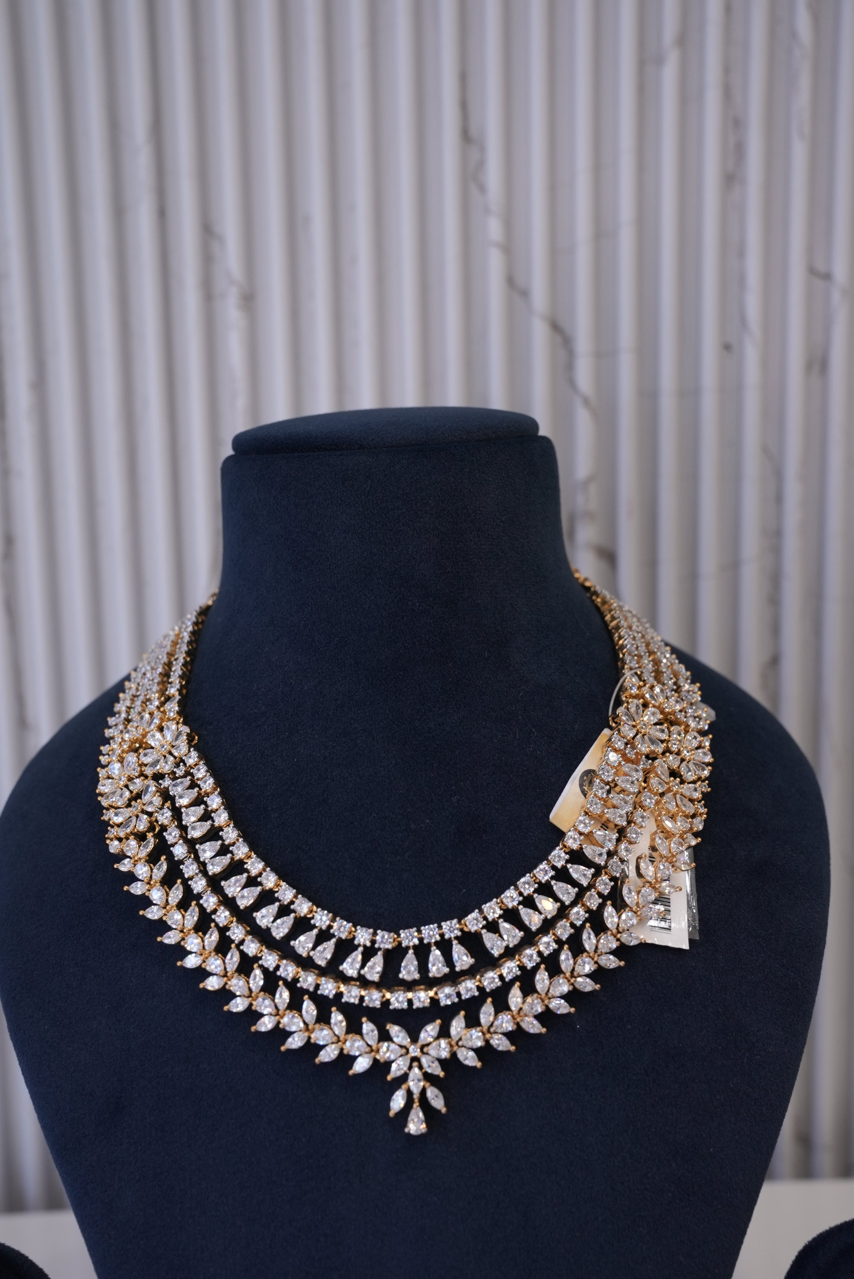 Golden Hour Glow, Necklace, Gold Patra demi-fine jewellery, SKU N_D_19 image 1