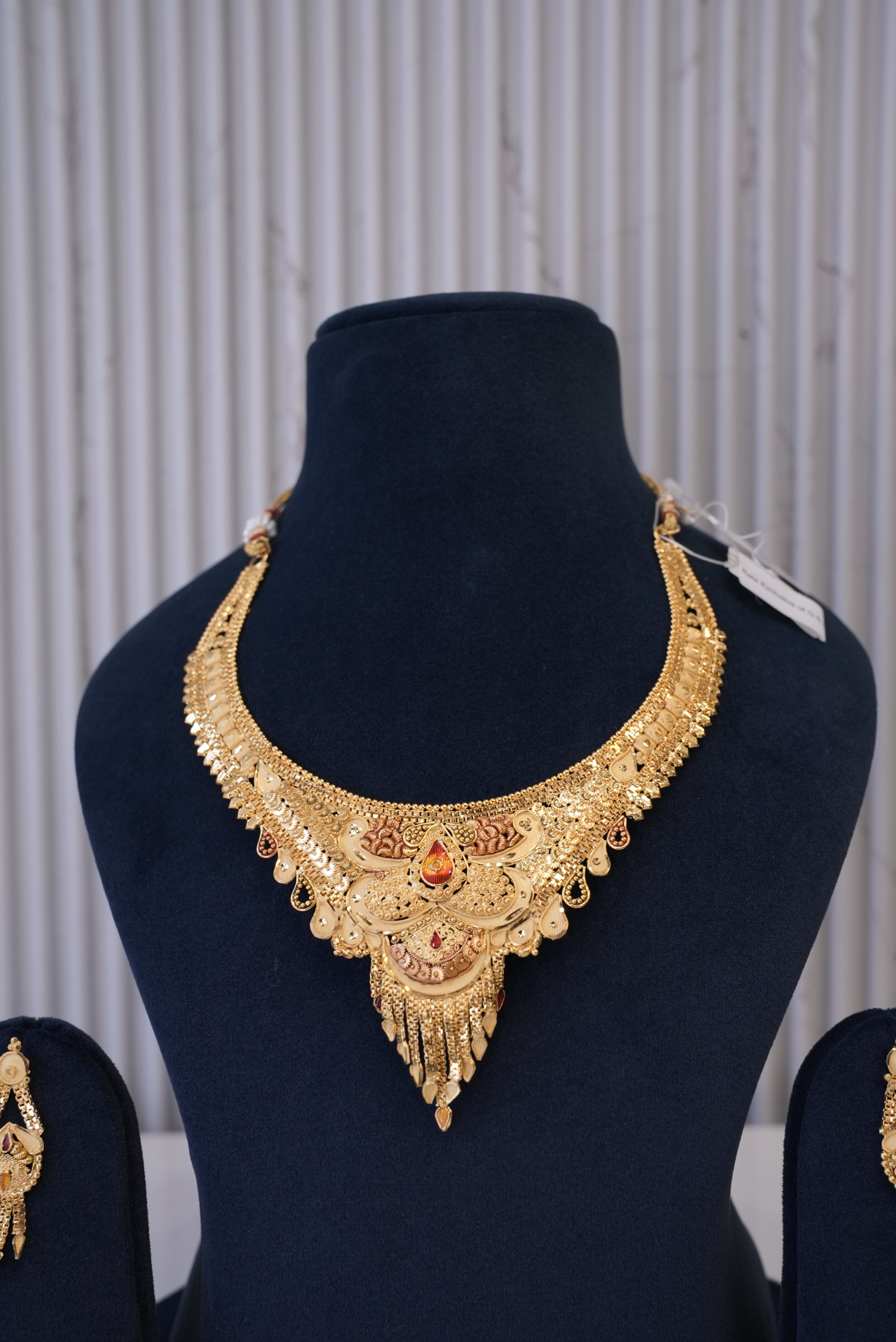 Golden Mirage, Necklace, Gold Patra demi-fine jewellery, SKU N_GS_3 image 1