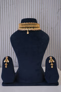 Modern Maharani, Necklace, Gold Patra demi-fine jewellery, SKU N_CH_5 image 0