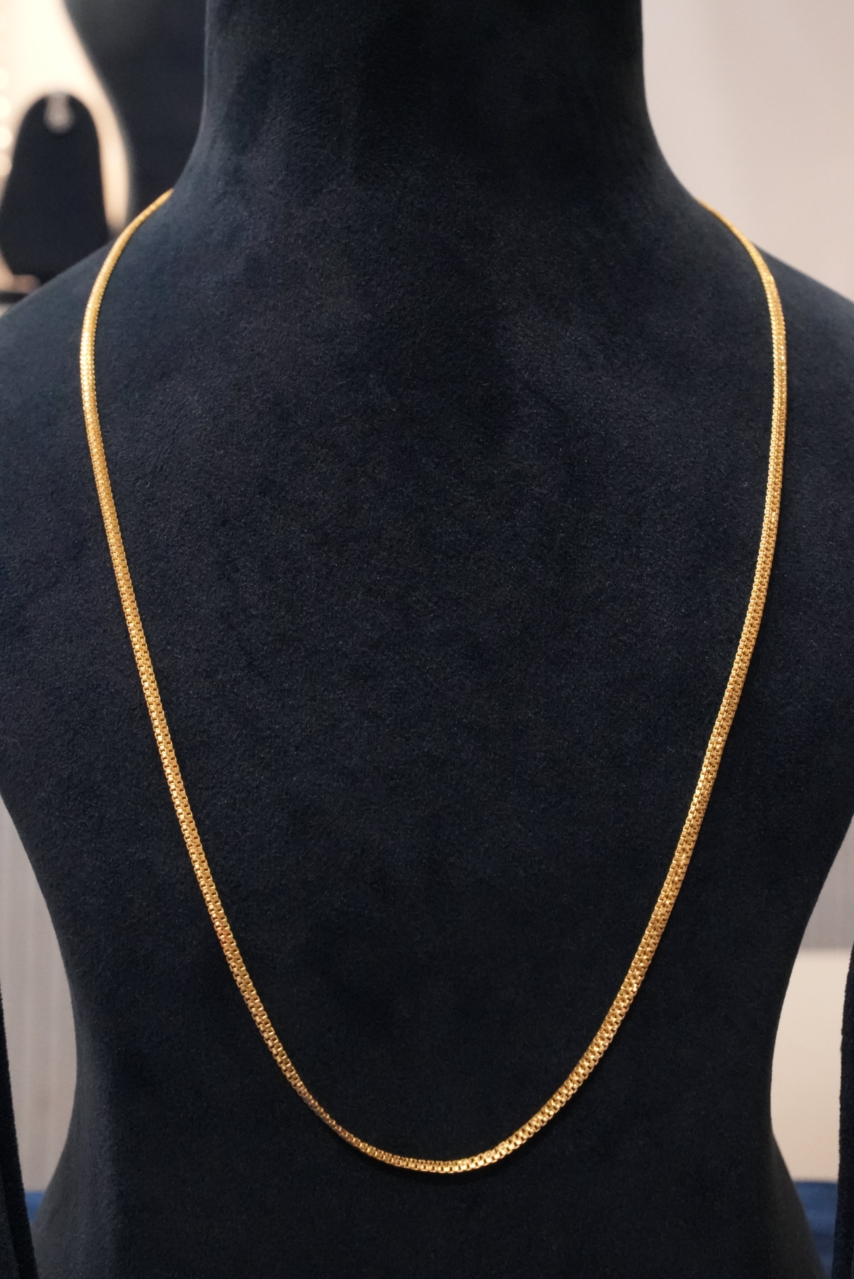 Timeless Charm, Chains, Gold Patra demi-fine jewellery, Size 22 inches, SKU CH_L_14 image 0
