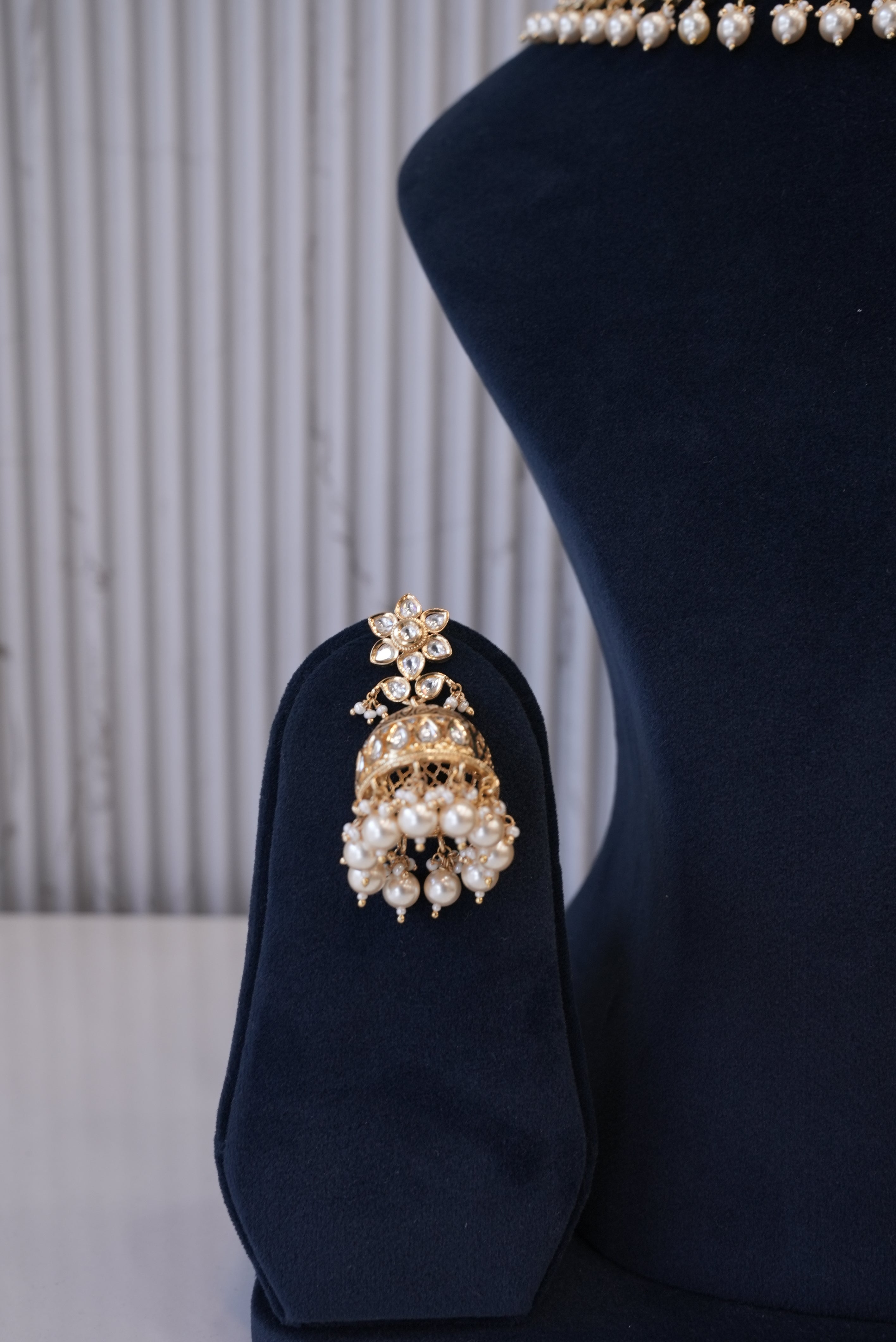 Enchanted Grace, Necklace, Gold Patra demi-fine jewellery, SKU N_CH_4 image 1