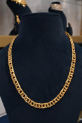 Classic Link, Chains, Gold Patra demi-fine jewellery, Size 18 inches, SKU CH_G_2 image 0