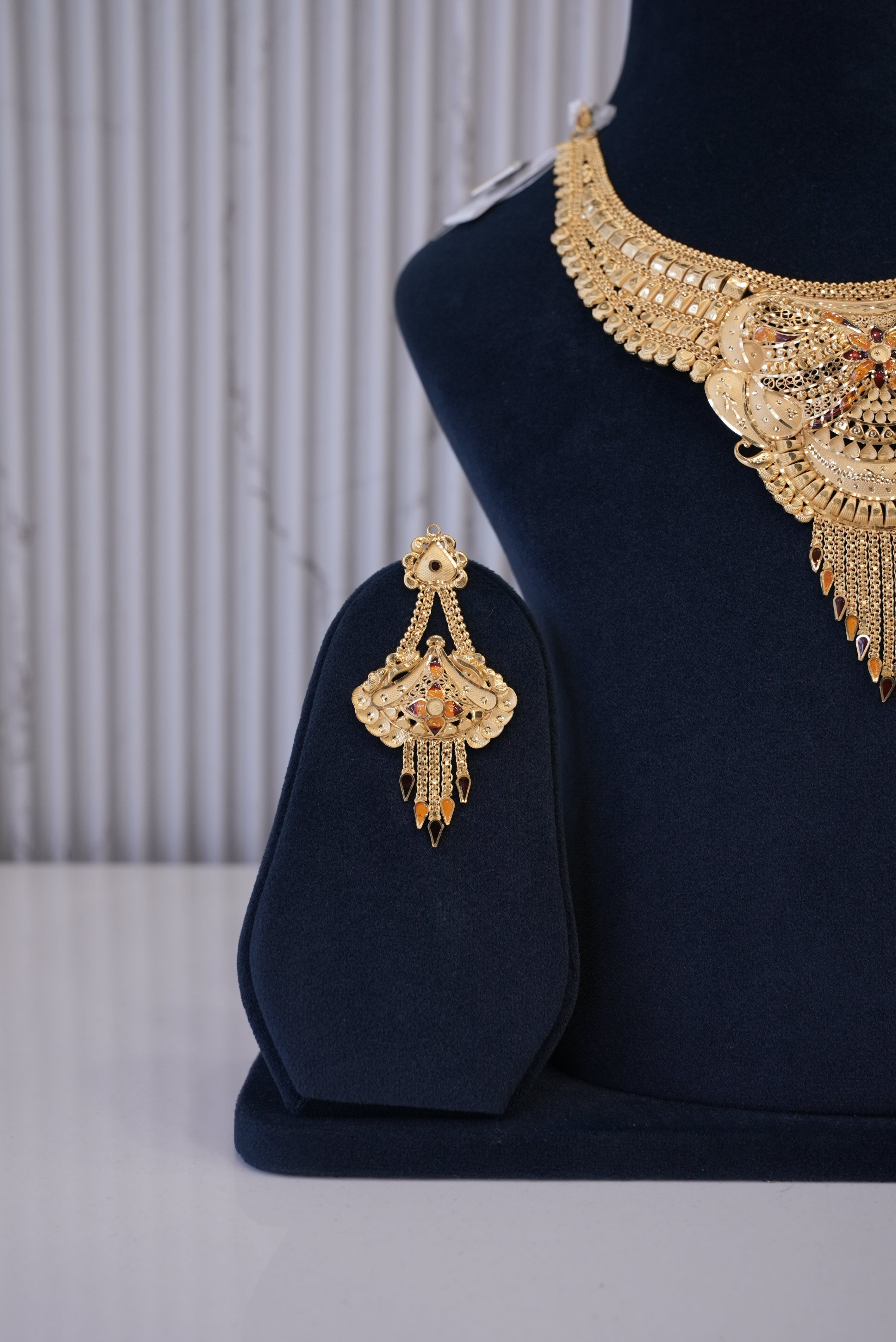 Diva‰۪s Drape, Necklace, Gold Patra demi-fine jewellery, SKU N_GS_4 image 2