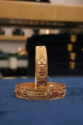 Ujjwala, Bangles & Kadas, Gold Patra demi-fine jewellery, Size 2.8, SKU BK_L_43 image 0