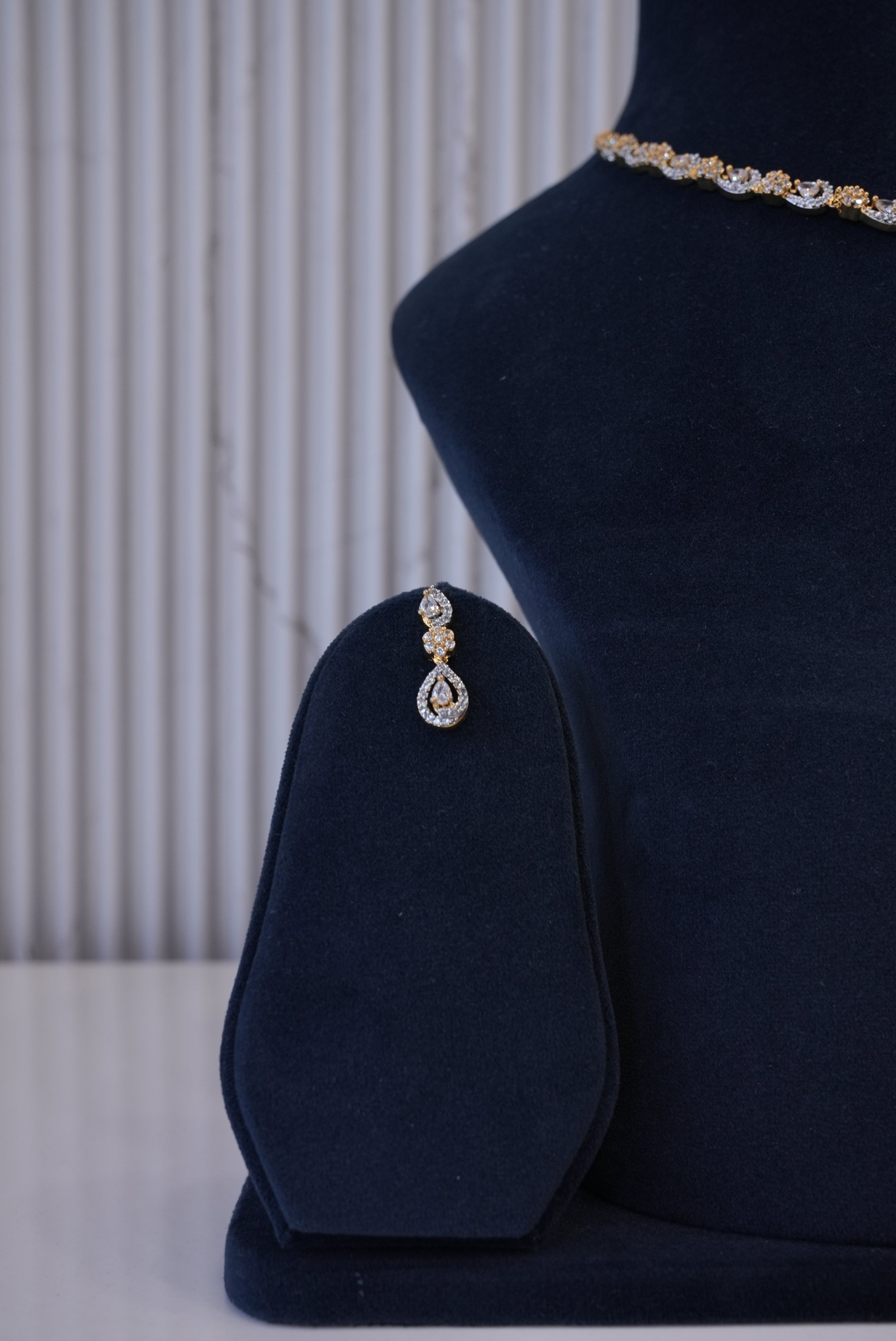 The Glam Edit, Necklace, Gold Patra demi-fine jewellery, SKU N_D_14 image 2