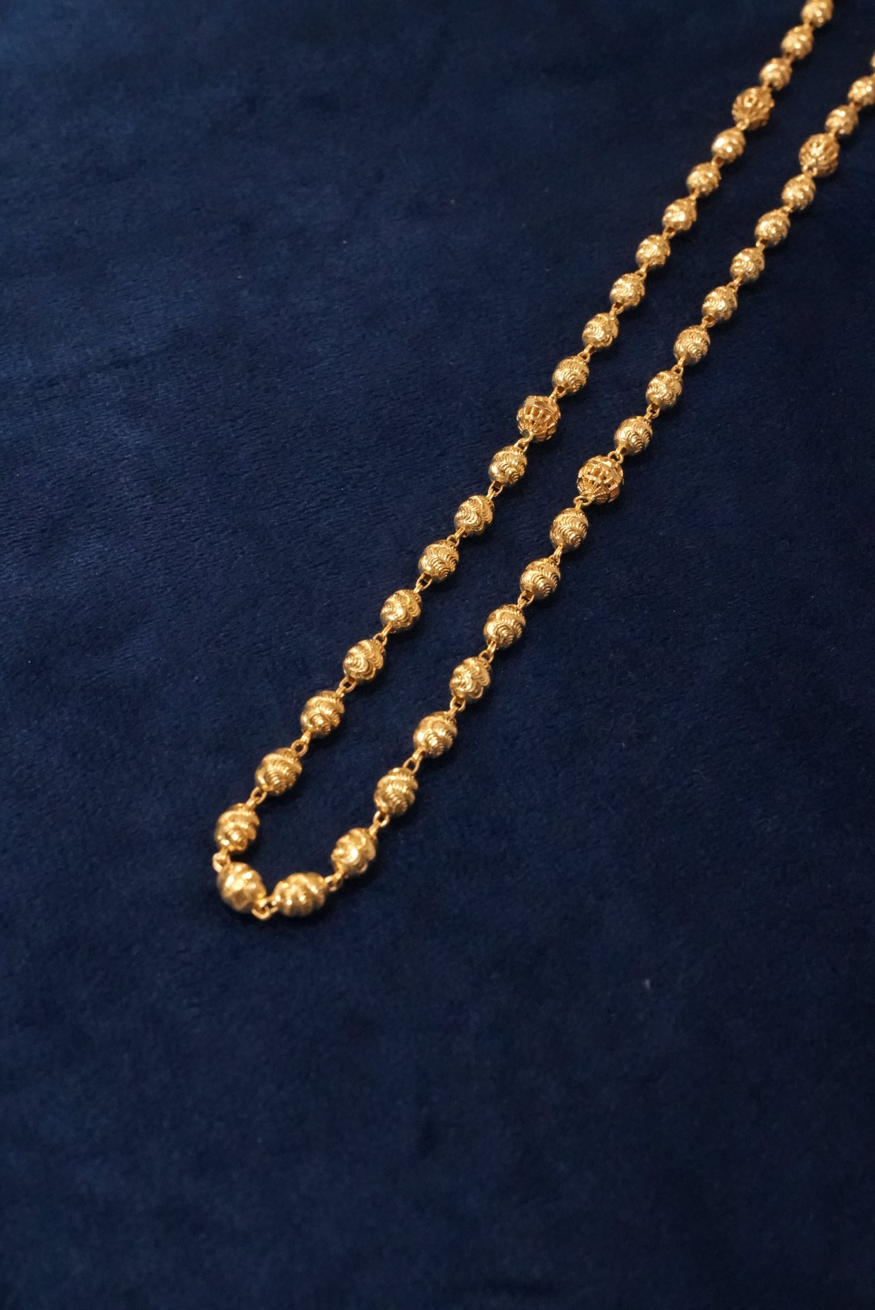 Golden Vogue, Chains, Gold Patra demi-fine jewellery, Size 24 inches, SKU CH_L_3 image 2