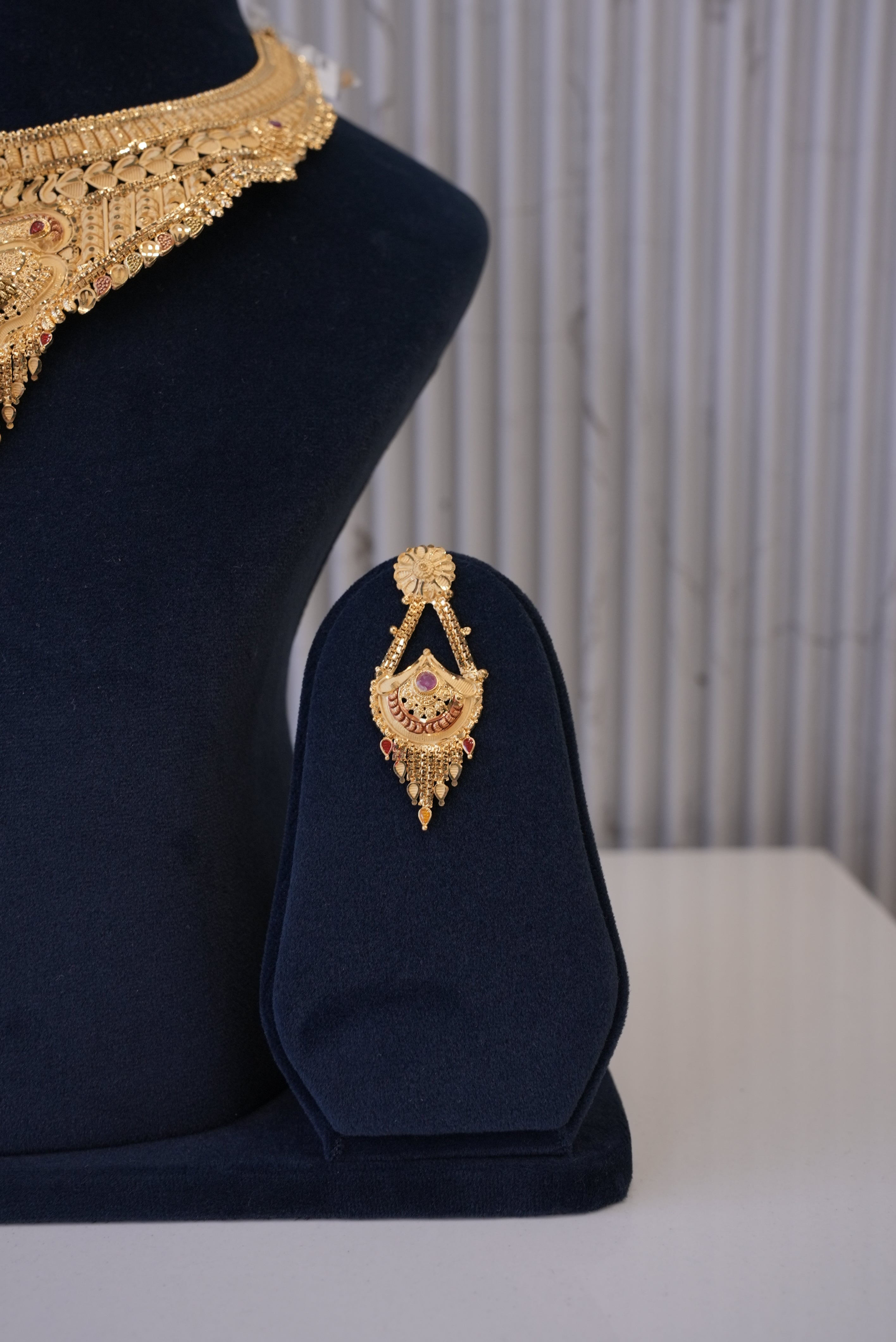 Auric Grace, Necklace, Gold Patra demi-fine jewellery, SKU N_GS_7 image 2