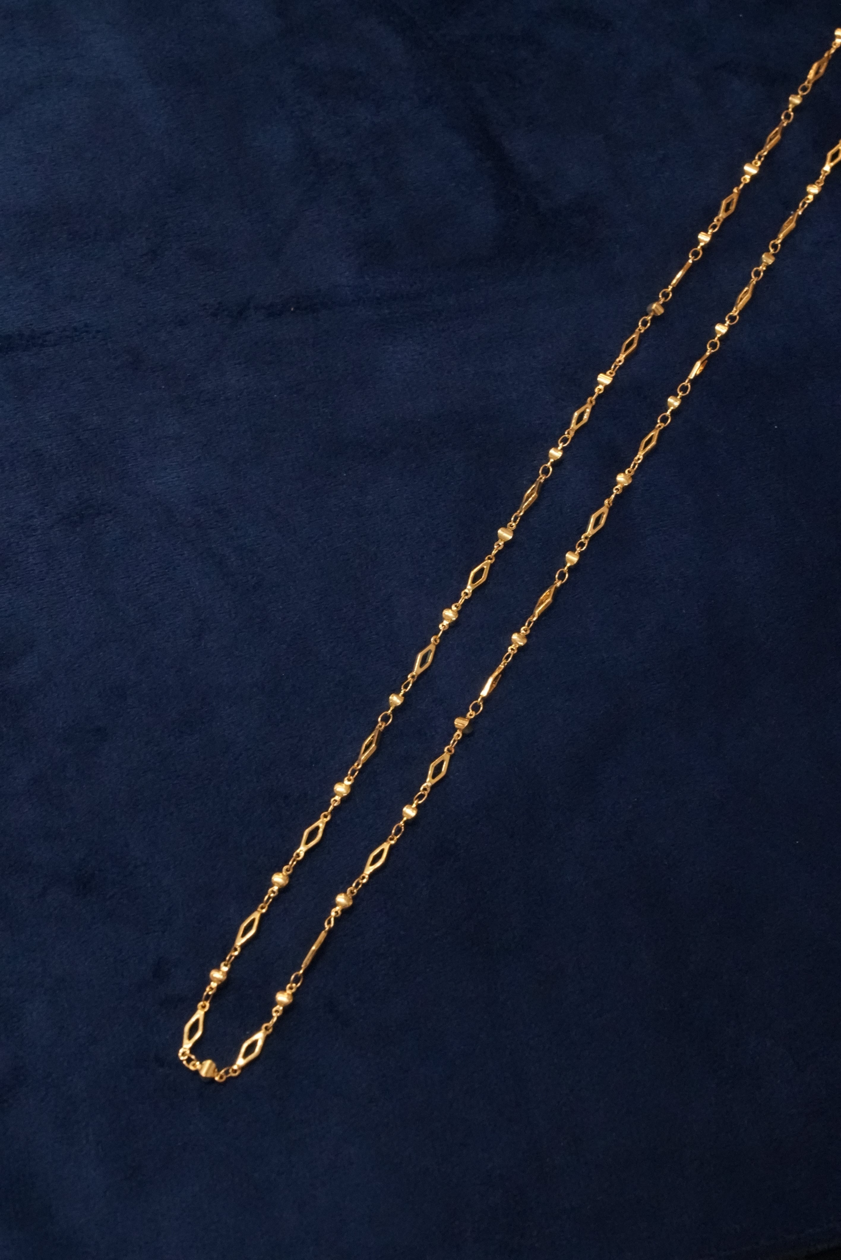 Classic Glow, Chains, Gold Patra demi-fine jewellery, SKU CH_L_19 image 1