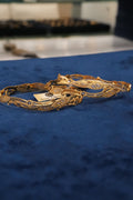 Suhaag Subah, Bangles & Kadas, Gold Patra demi-fine jewellery, Size 2.10, SKU BK_L_142 image 0