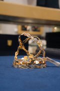 Neelam Aakash, Bangles & Kadas, Gold Patra demi-fine jewellery, Size 2.6, SKU BK_L_148 image 0