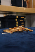 Gaurav Pratap, Bangles & Kadas, Gold Patra demi-fine jewellery, Size 2.6, SKU BK_L_152 image 0