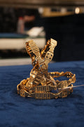 Jeevan Barish, Bangles & Kadas, Gold Patra demi-fine jewellery, Size 2.10, SKU BK_L_163 image 0