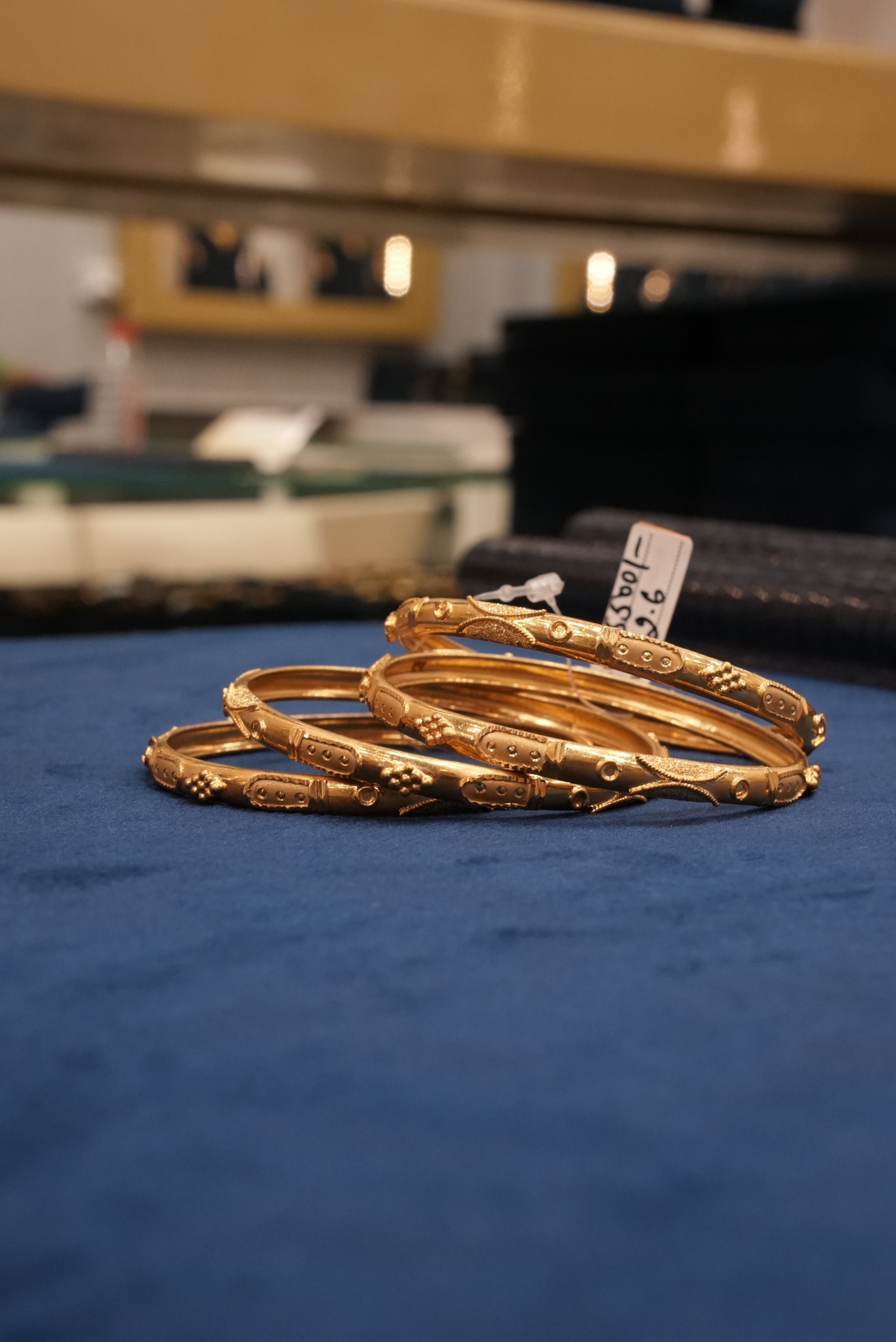 Prayas Chhaon, Bangles & Kadas, Gold Patra demi-fine jewellery, Size 2.6, SKU BK_L_164 image 2