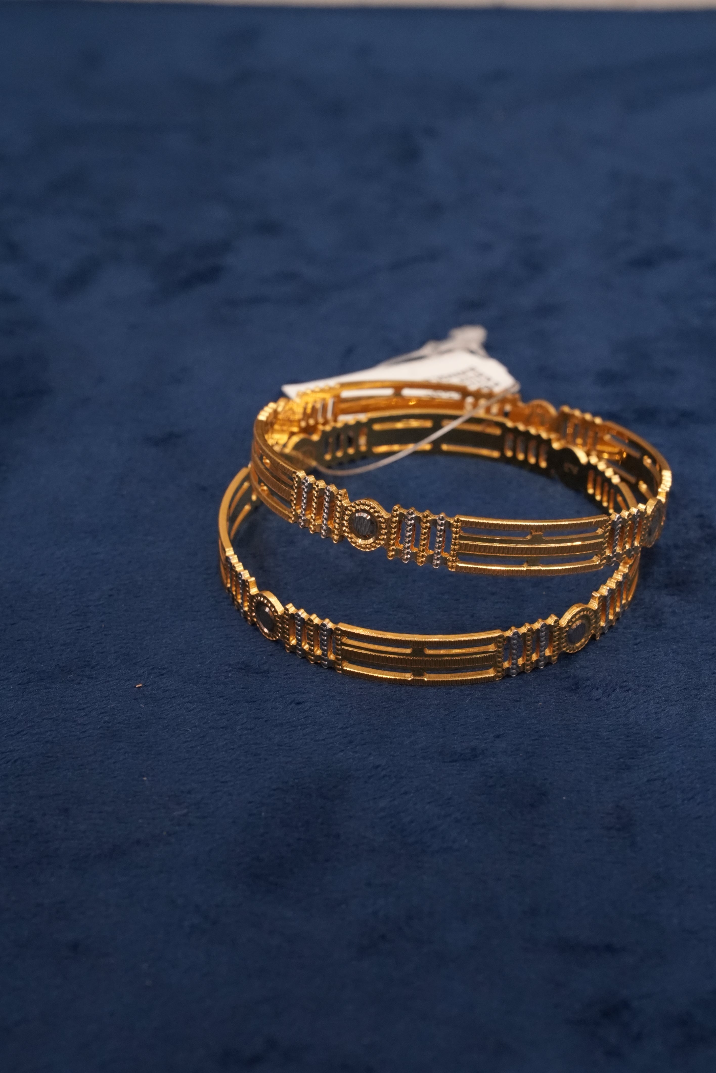 Shubh Vasant, Bangles & Kadas, Gold Patra demi-fine jewellery, Size 2.4, SKU BK_L_166 image 1