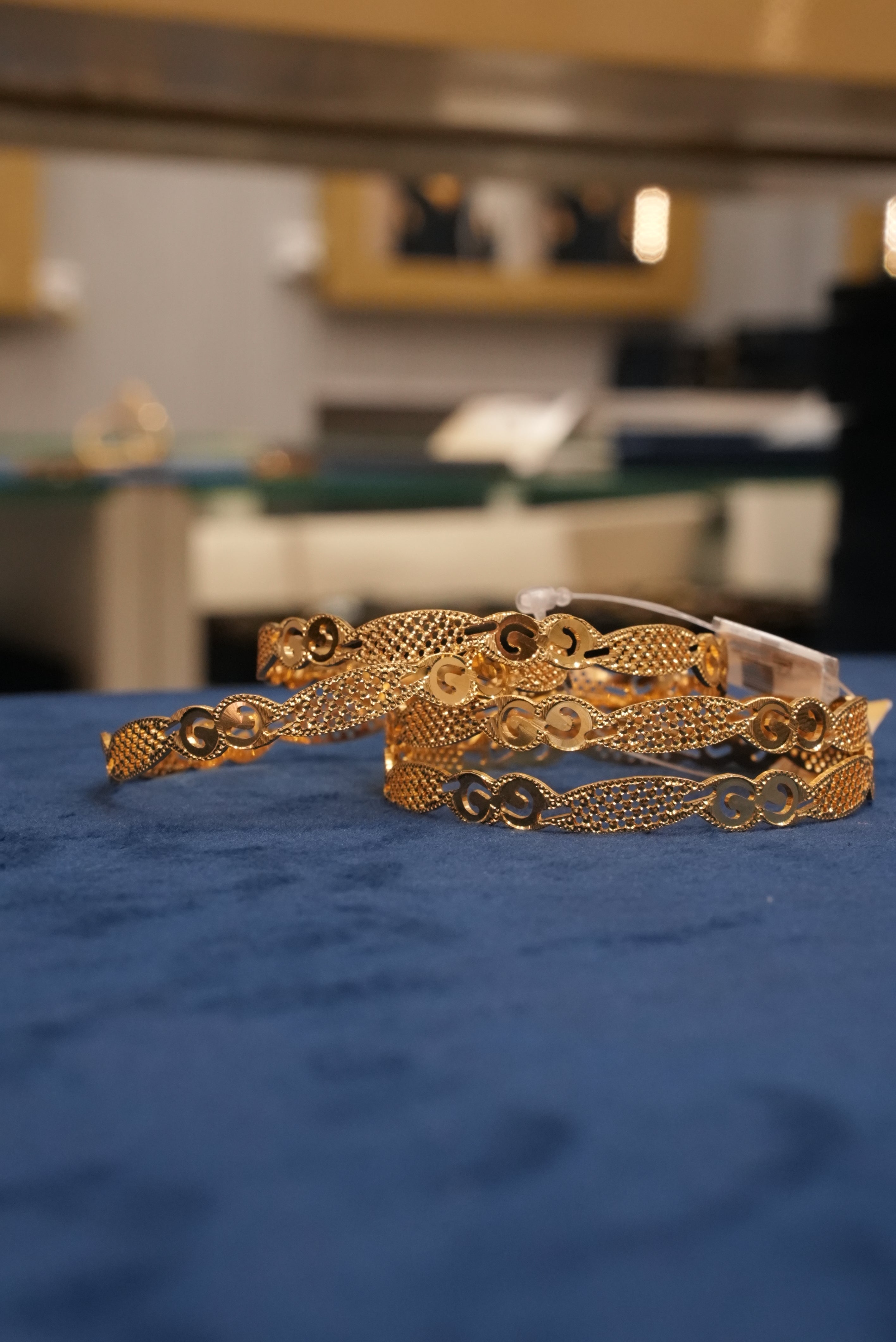 Mayur Prabhat, Bangles & Kadas, Gold Patra demi-fine jewellery, Size 2.8, SKU BK_L_172 image 2