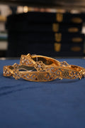 Sankalp Payal, Bangles & Kadas, Gold Patra demi-fine jewellery, Size 2.12, SKU BK_L_120 image 0