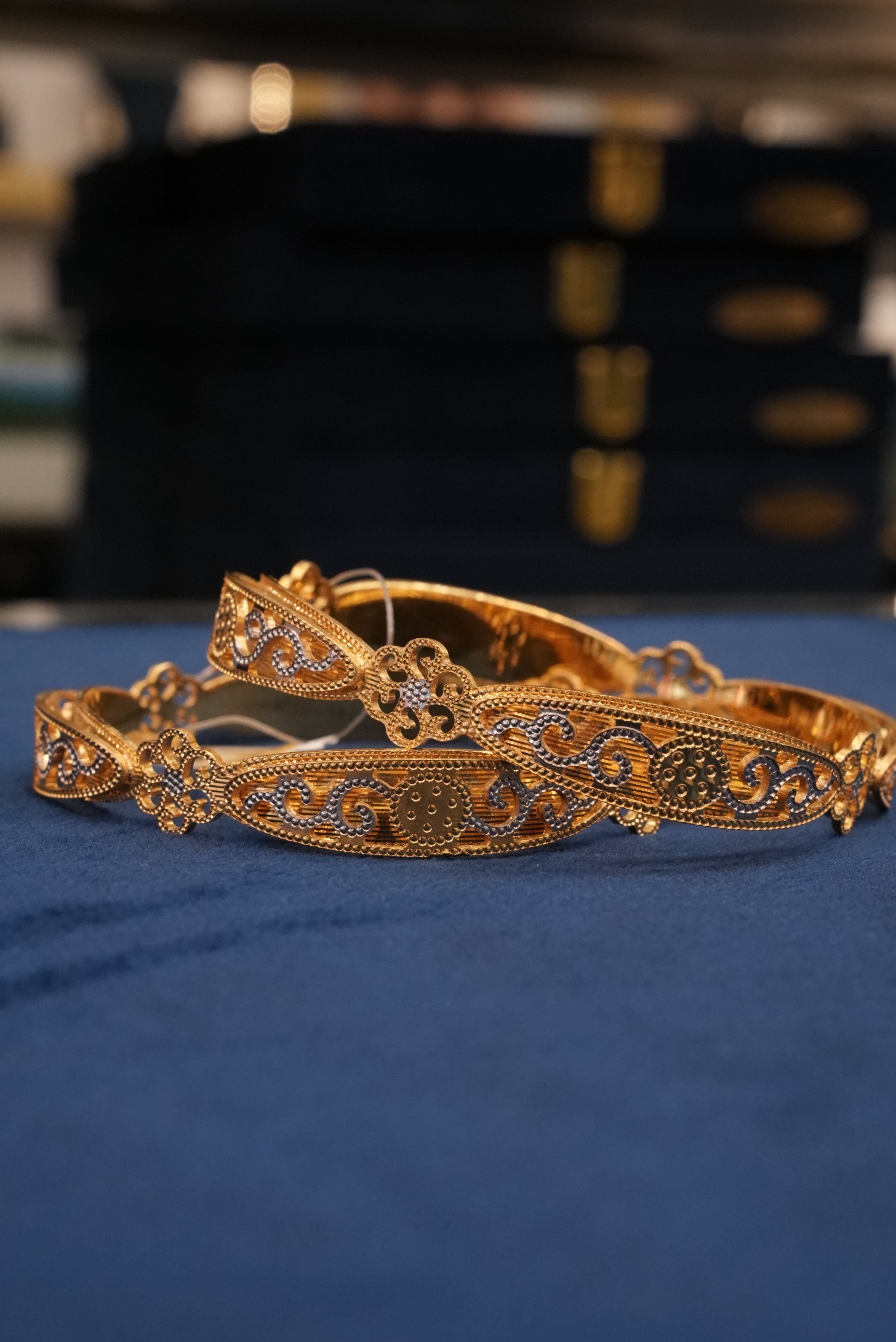 Sankalp Payal, Bangles & Kadas, Gold Patra demi-fine jewellery, Size 2.12, SKU BK_L_120 image 0