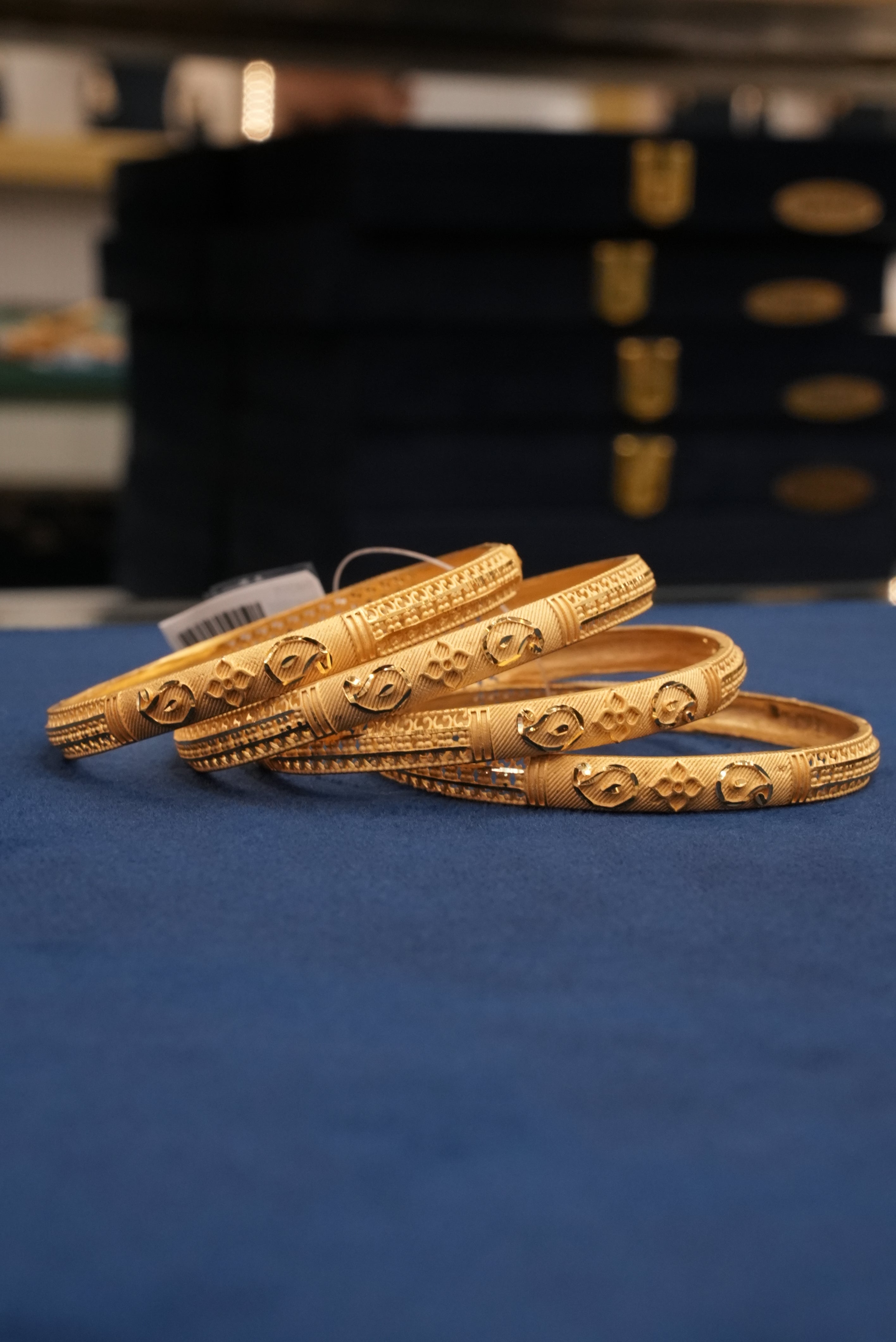 Anuraag Pallu, Bangles & Kadas, Gold Patra demi-fine jewellery, Size 2.10, SKU BK_L_122 image 2