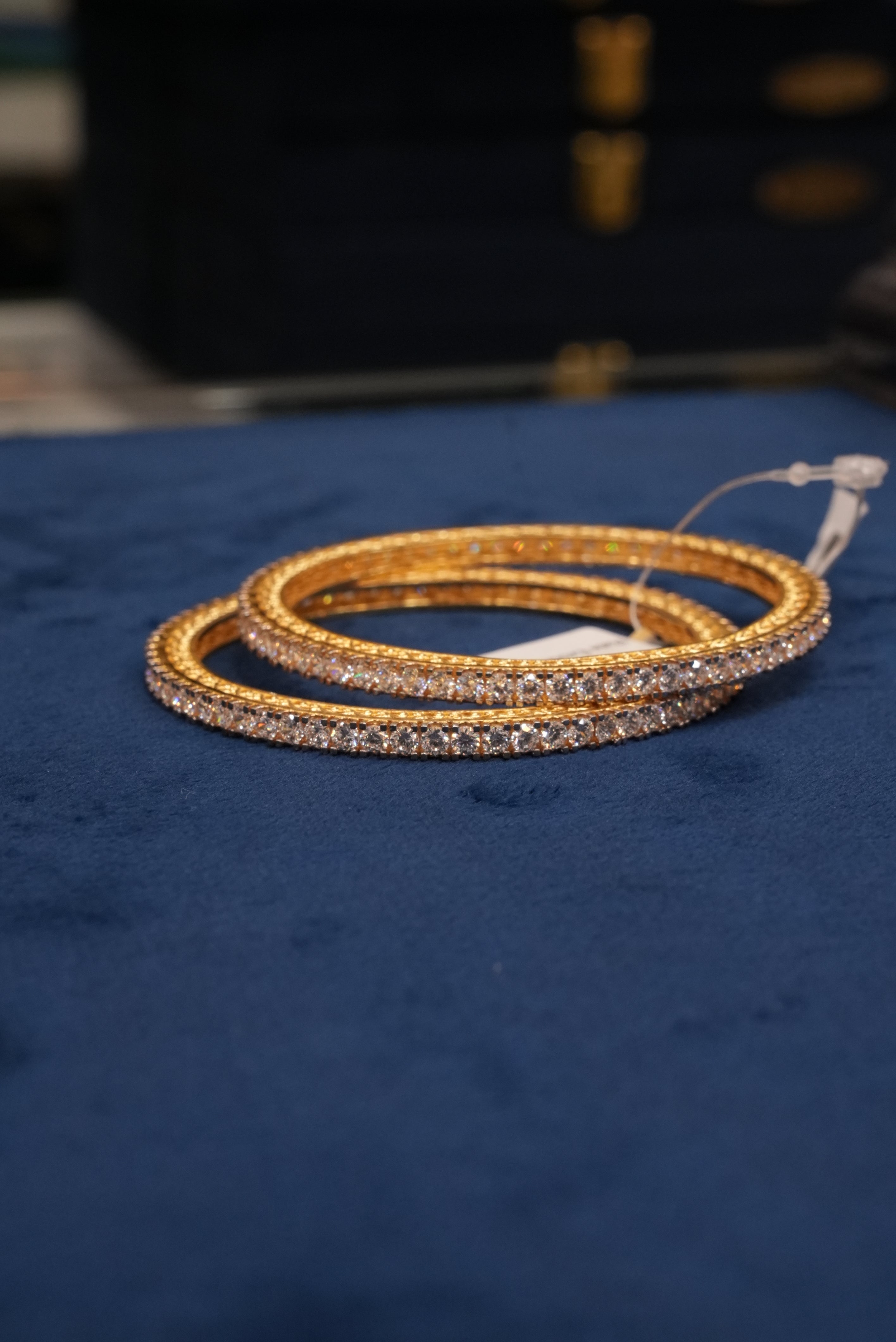 Sanskriti Yash, Bangles & Kadas, Gold Patra demi-fine jewellery, Size 2.4, SKU BK_L_94 image 3