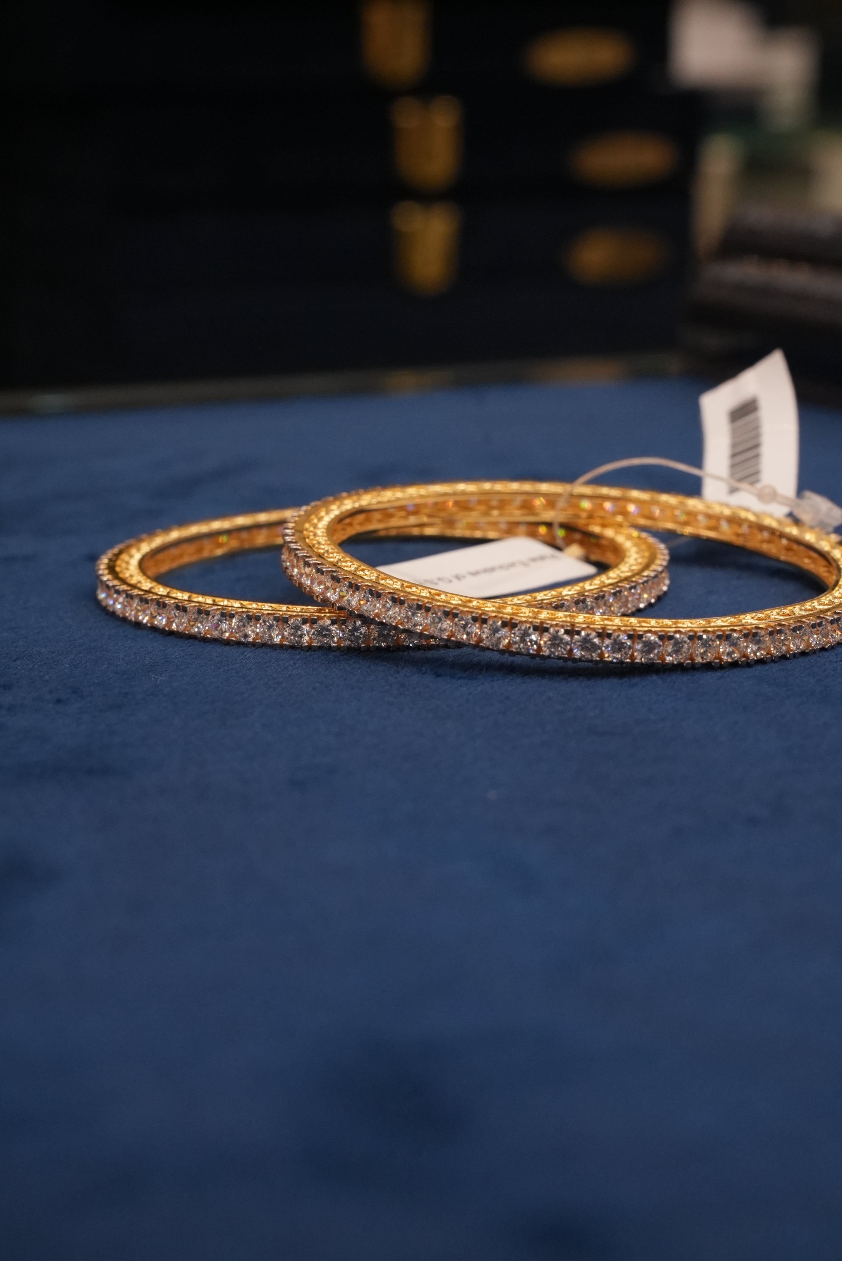 Sanskriti Yash, Bangles & Kadas, Gold Patra demi-fine jewellery, Size 2.4, SKU BK_L_94 image 4