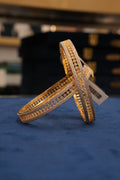 Meenakari Gyan, Bangles & Kadas, Gold Patra demi-fine jewellery, Size 2.6, SKU BK_L_99 image 0