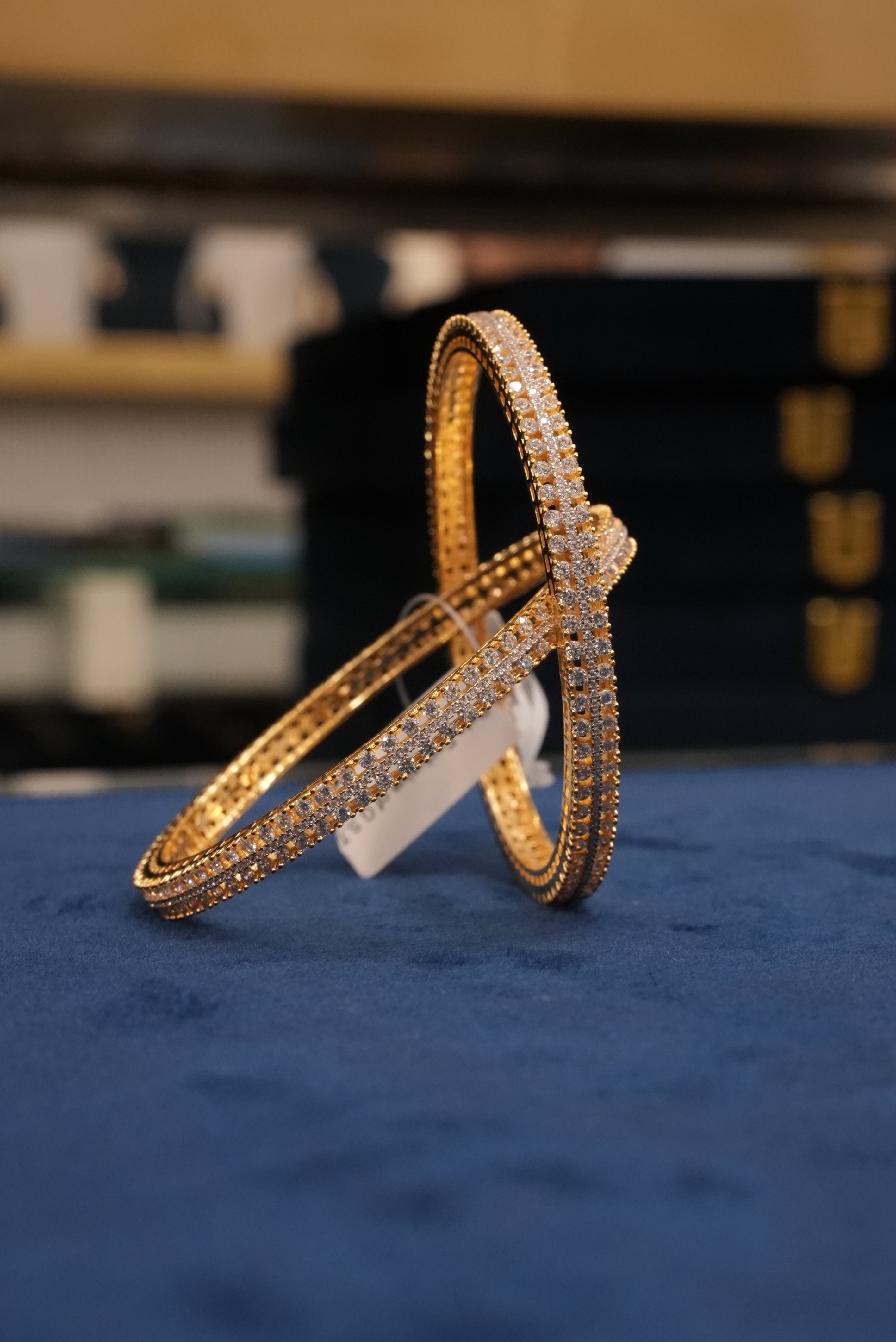 Saundarya Raat, Bangles & Kadas, Gold Patra demi-fine jewellery, Size 2.8, SKU BK_L_101 image 0