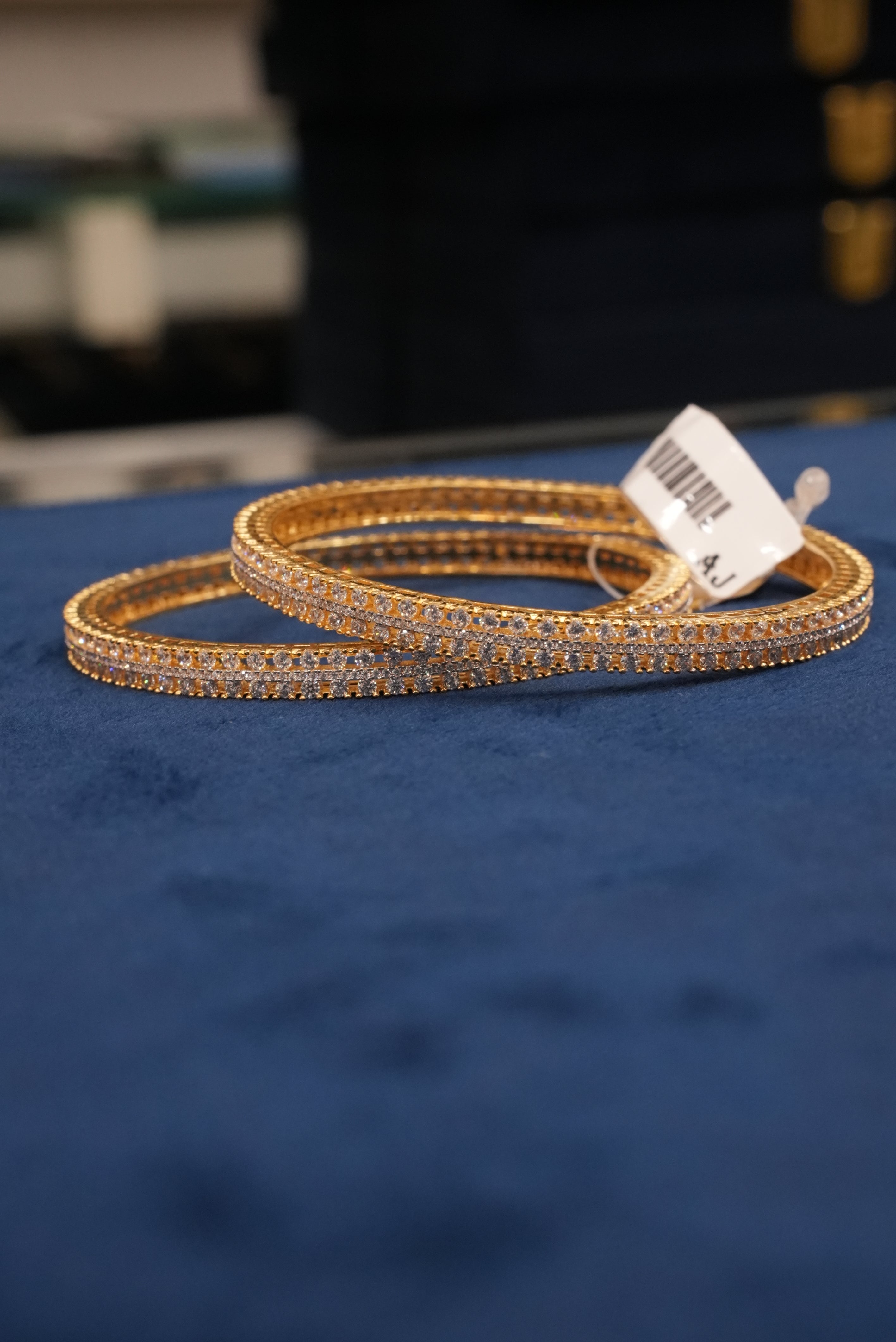 Saundarya Raat, Bangles & Kadas, Gold Patra demi-fine jewellery, Size 2.8, SKU BK_L_101 image 1