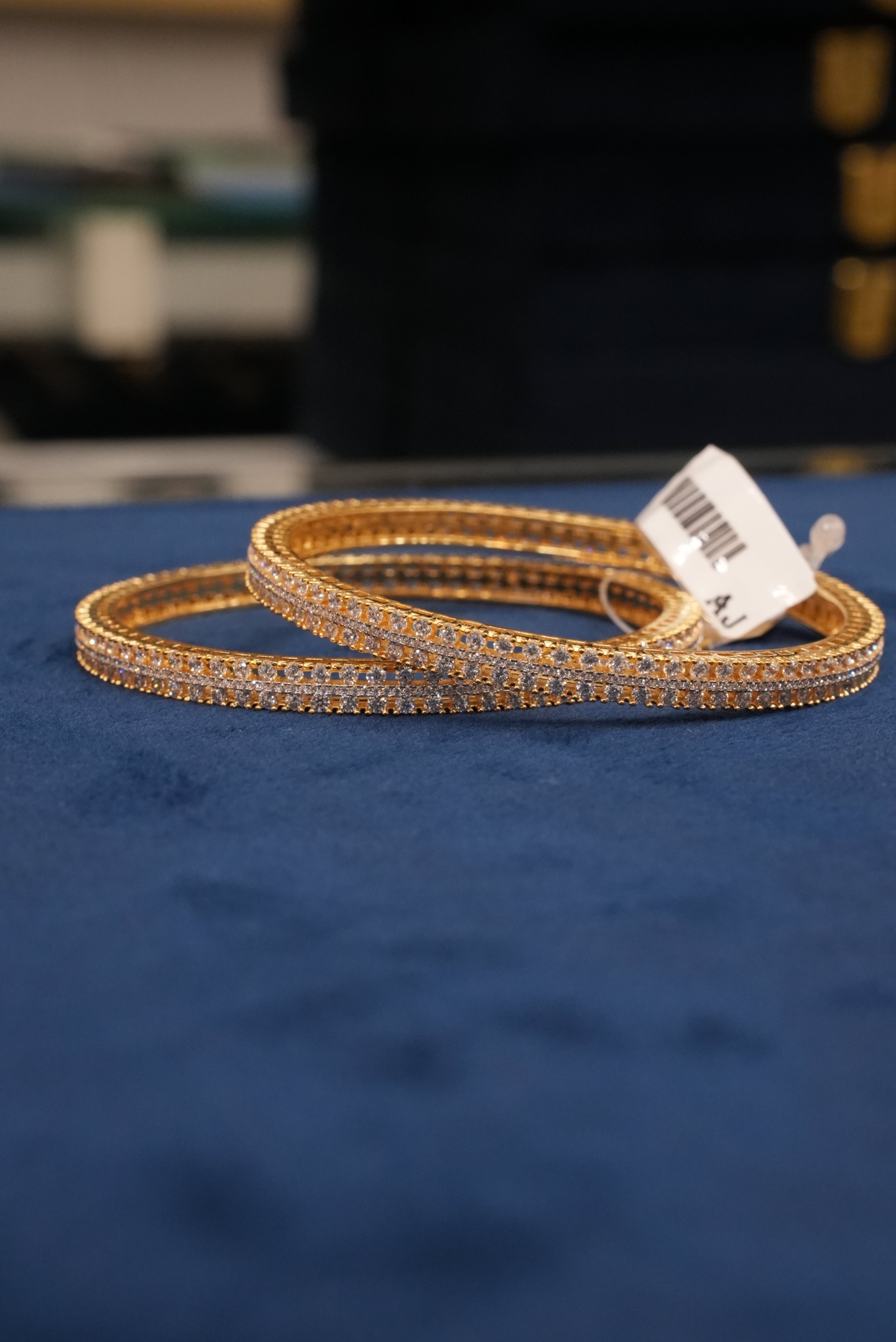 Saundarya Raat, Bangles & Kadas, Gold Patra demi-fine jewellery, Size 2.8, SKU BK_L_101 image 2