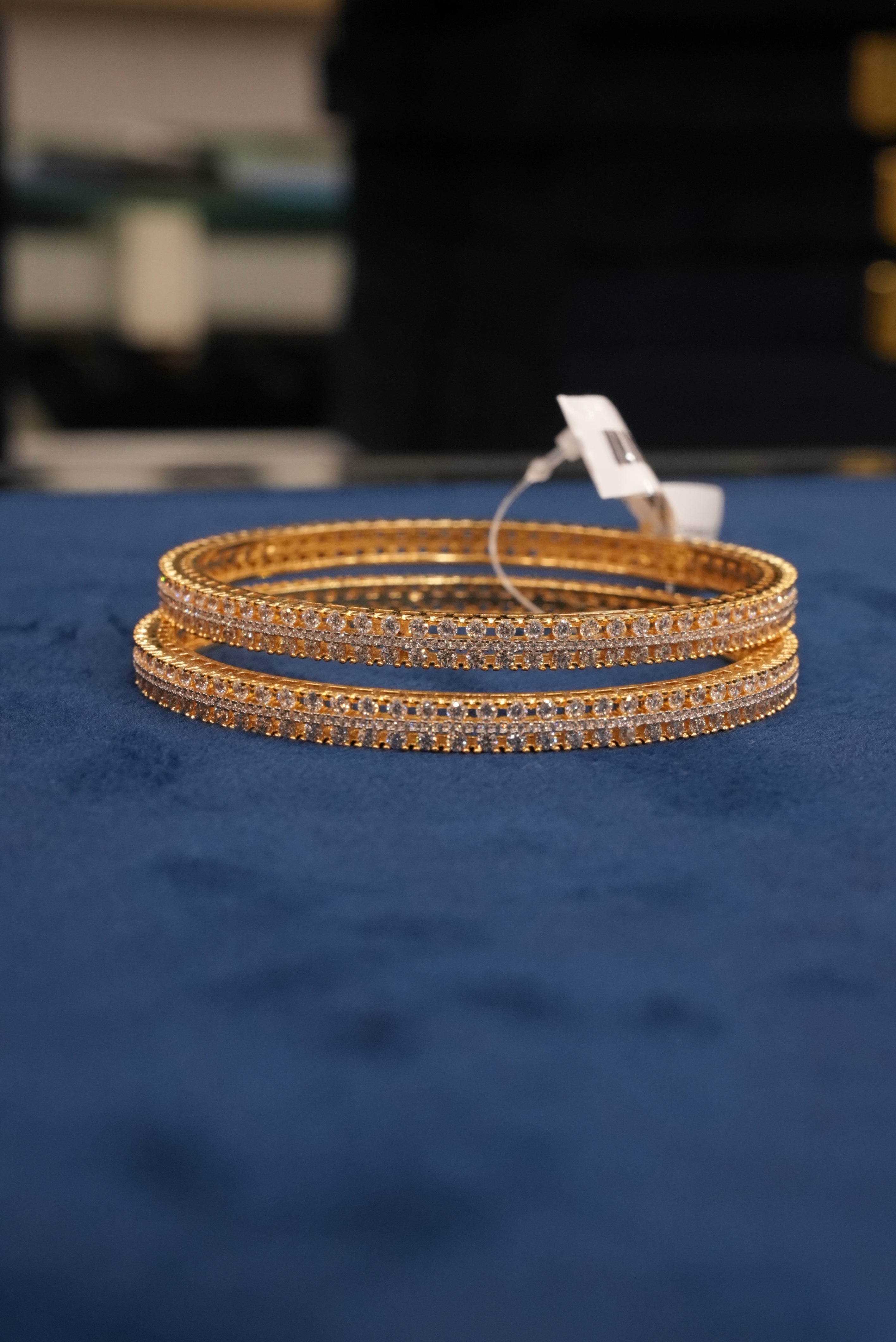 Saundarya Raat, Bangles & Kadas, Gold Patra demi-fine jewellery, Size 2.8, SKU BK_L_101 image 3