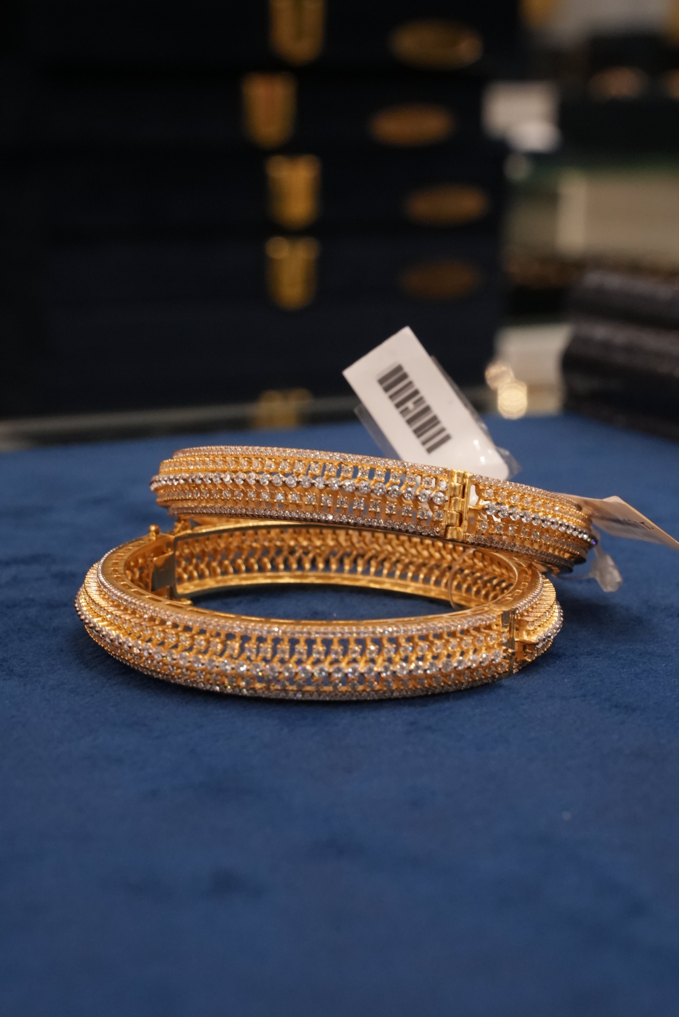 Anubandh Lehar, Bangles & Kadas, Gold Patra demi-fine jewellery, Size 2.4, SKU BK_L_104 image 1