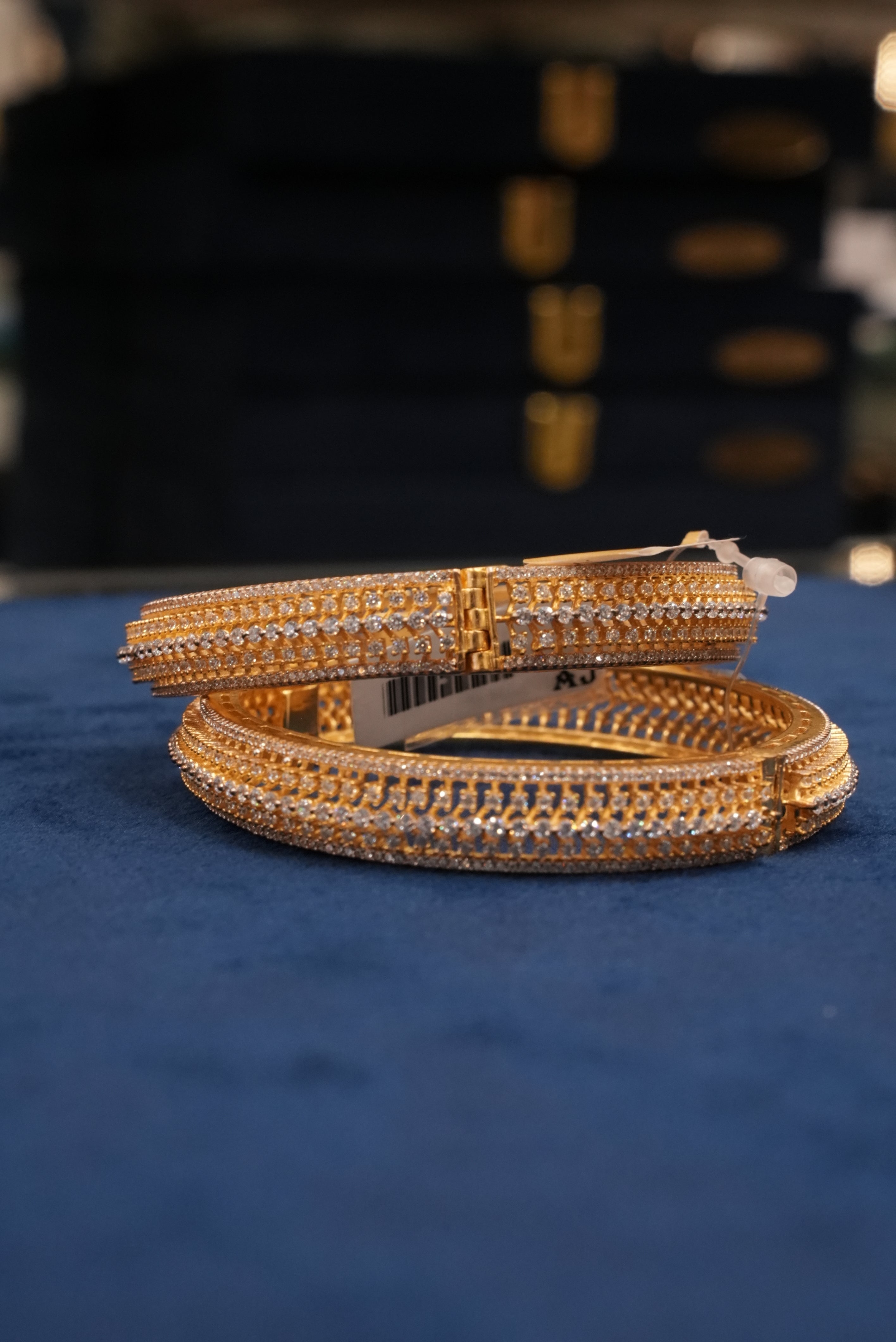 Anubandh Lehar, Bangles & Kadas, Gold Patra demi-fine jewellery, Size 2.4, SKU BK_L_104 image 2