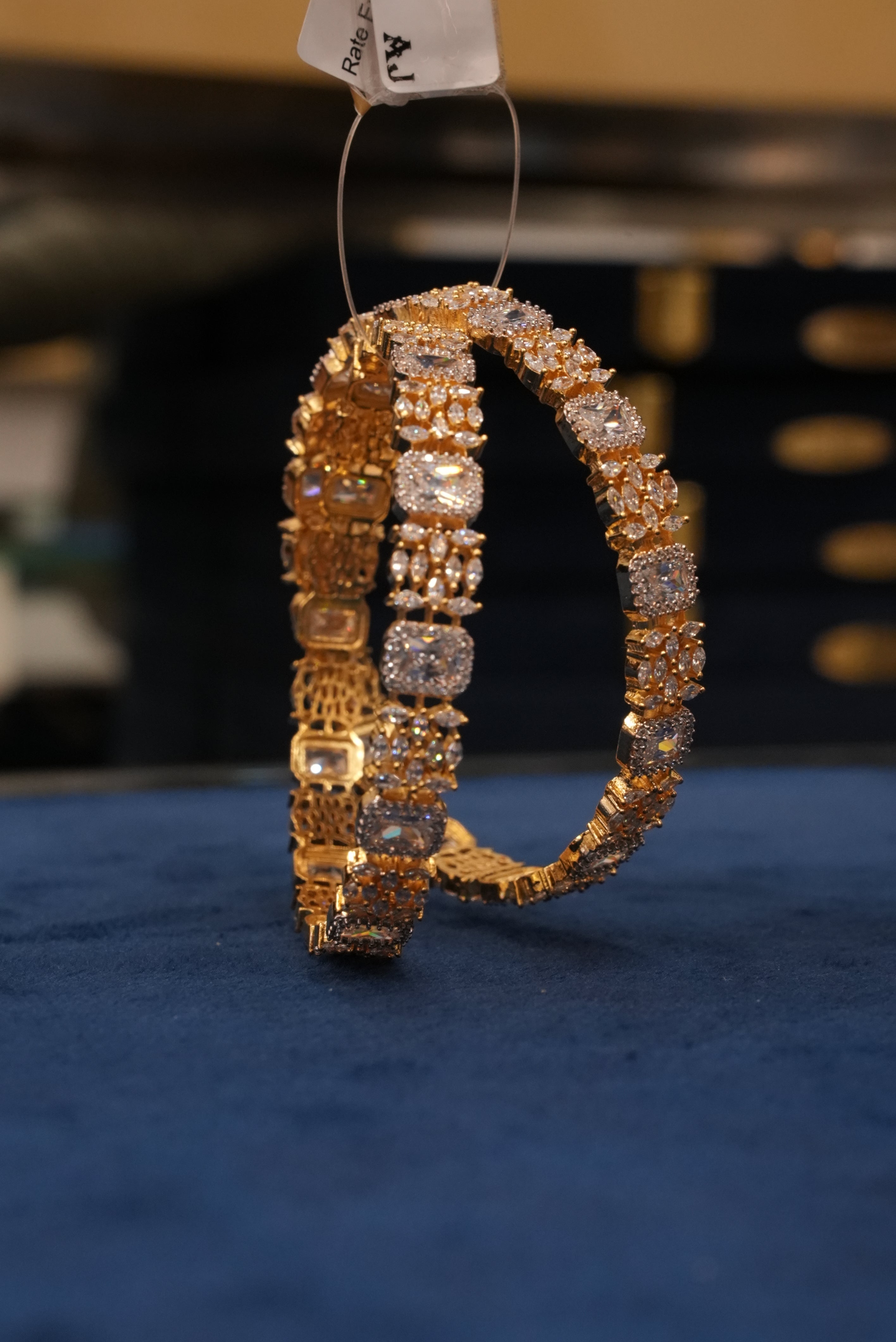 Mahotsav Chand, Bangles & Kadas, Gold Patra demi-fine jewellery, Size 2.6, SKU BK_L_106 image 0