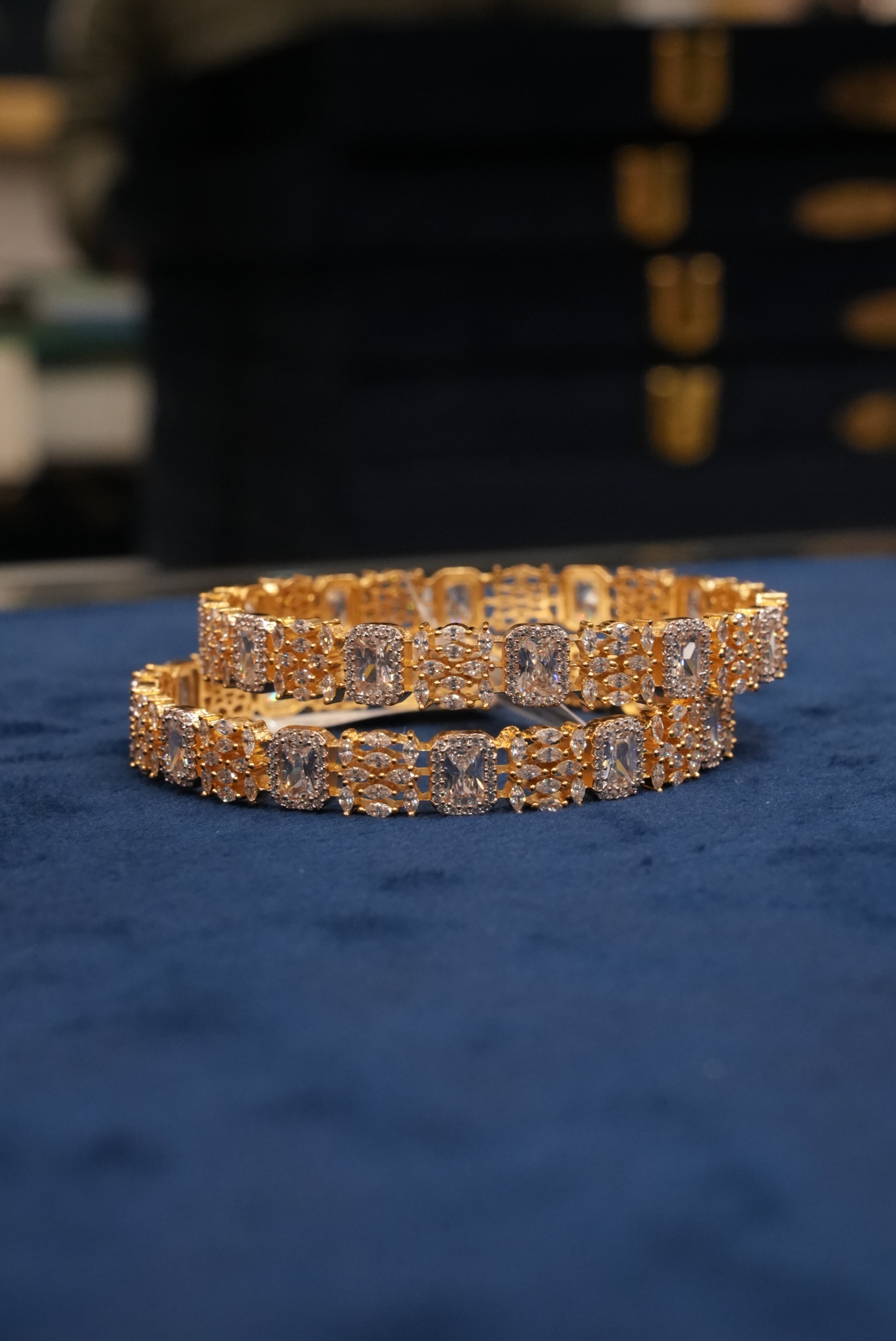 Mahotsav Chand, Bangles & Kadas, Gold Patra demi-fine jewellery, Size 2.6, SKU BK_L_106 image 2