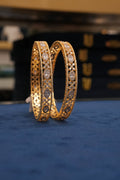 Prarambh Suraj, Bangles & Kadas, Gold Patra demi-fine jewellery, Size 2.6, SKU BK_L_107 image 0