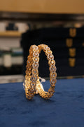 Navratna Utsah, Bangles & Kadas, Gold Patra demi-fine jewellery, Size 2.6, SKU BK_L_111 image 0