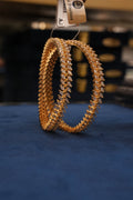 Ratnakar Harsh, Bangles & Kadas, Gold Patra demi-fine jewellery, Size 2.6, SKU BK_L_112 image 0