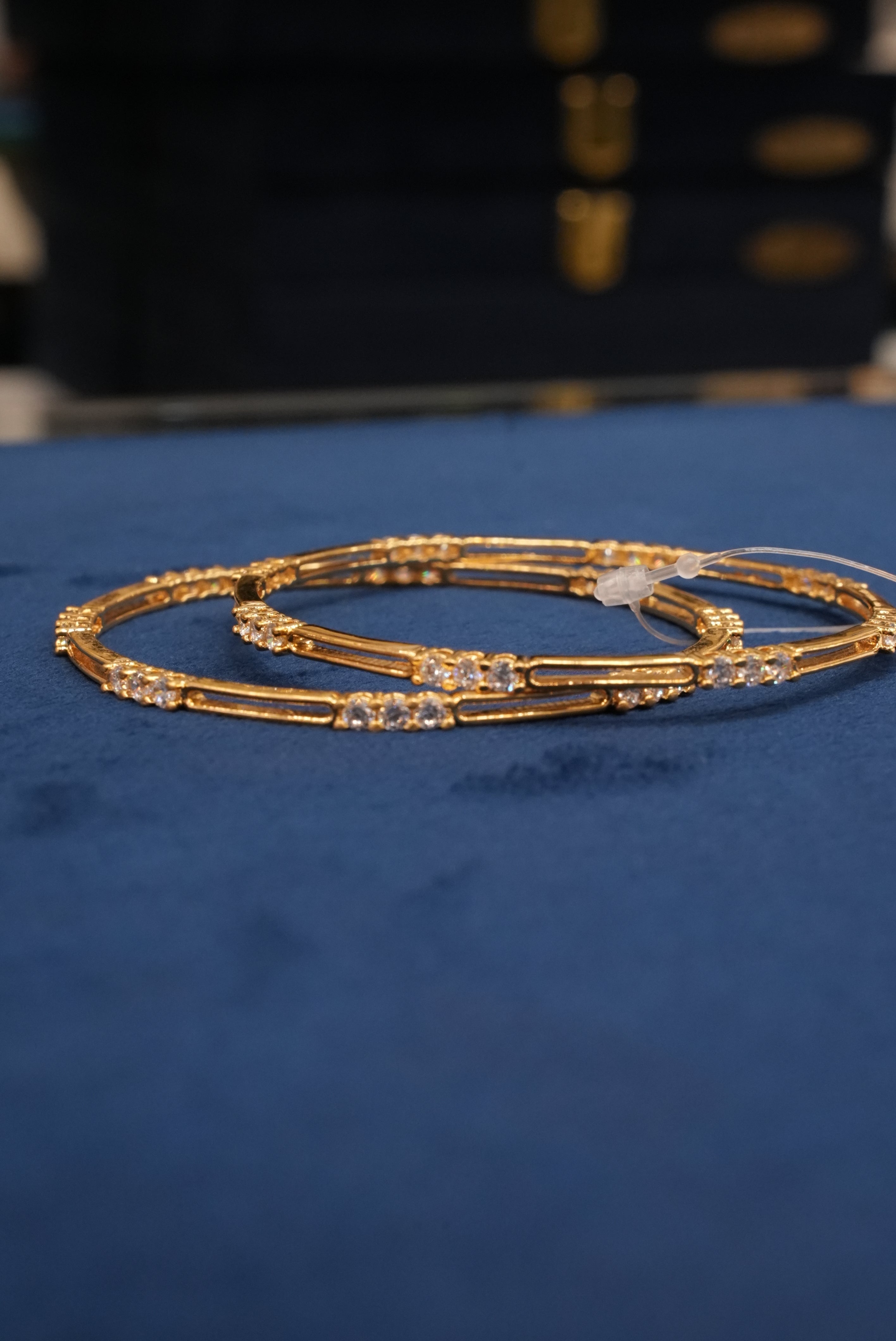 Sambandh Mukut, Bangles & Kadas, Gold Patra demi-fine jewellery, Size 2.8, SKU BK_L_116 image 2