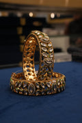 Shubhlabh Vayu, Bangles & Kadas, Gold Patra demi-fine jewellery, Size 2.6, SKU BK_L_88 image 0