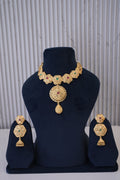Zari Zauq, Necklace, Gold Patra demi-fine jewellery, SKU N_JS_5 image 0