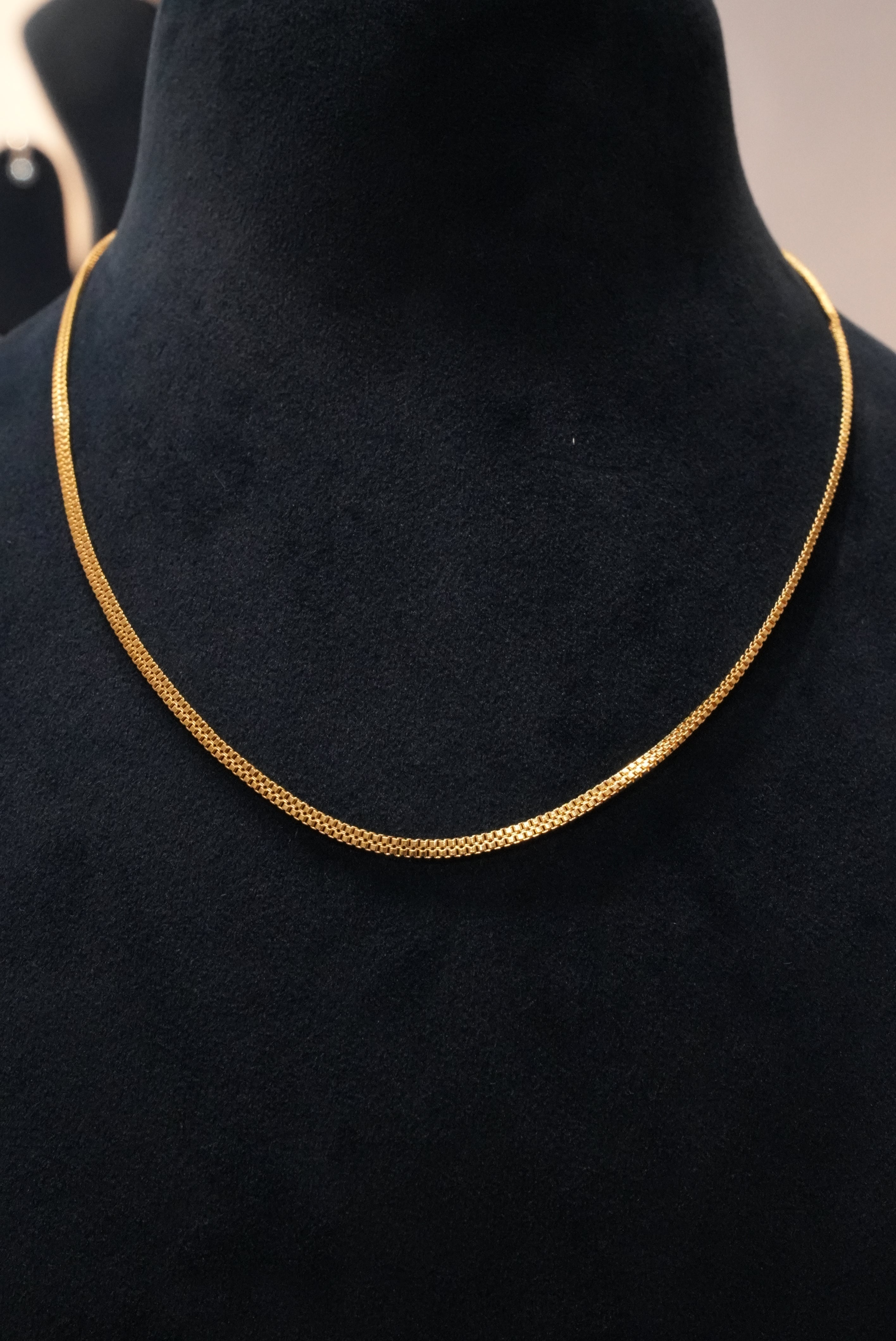 Infinity Chic, Chains, Gold Patra demi-fine jewellery, Size 18 inches, SKU CH_L_7 image 0