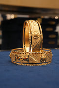 Suhasini, Bangles & Kadas, Gold Patra demi-fine jewellery, Size 2.6, SKU BK_L_45 image 0