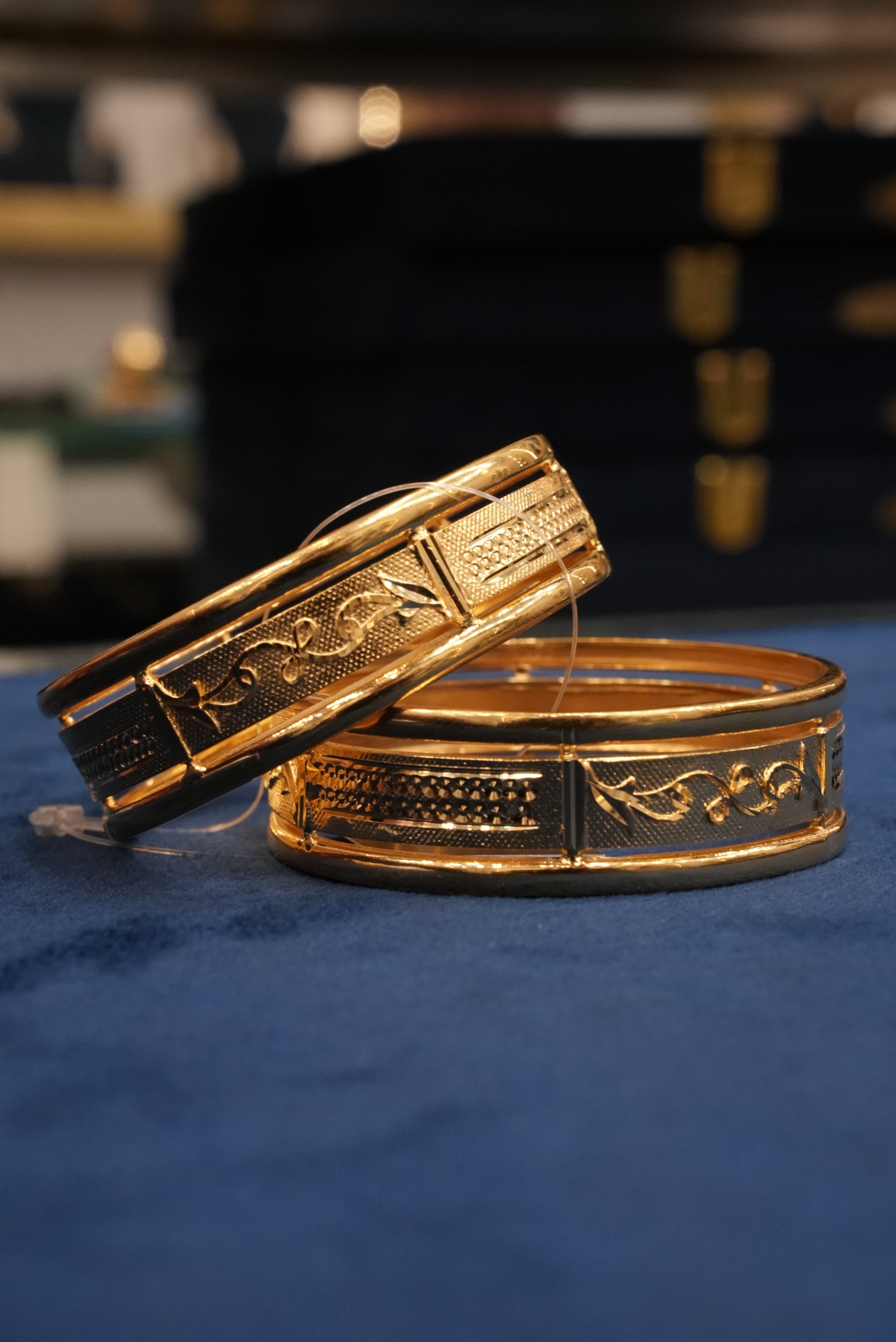 Anmol Heritage, Bangles & Kadas, Gold Patra demi-fine jewellery, Size 2.2, SKU BK_L_59 image 1
