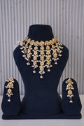 Bridal Samriddhi, Necklace, Gold Patra demi-fine jewellery, SKU N_BS_5 image 0
