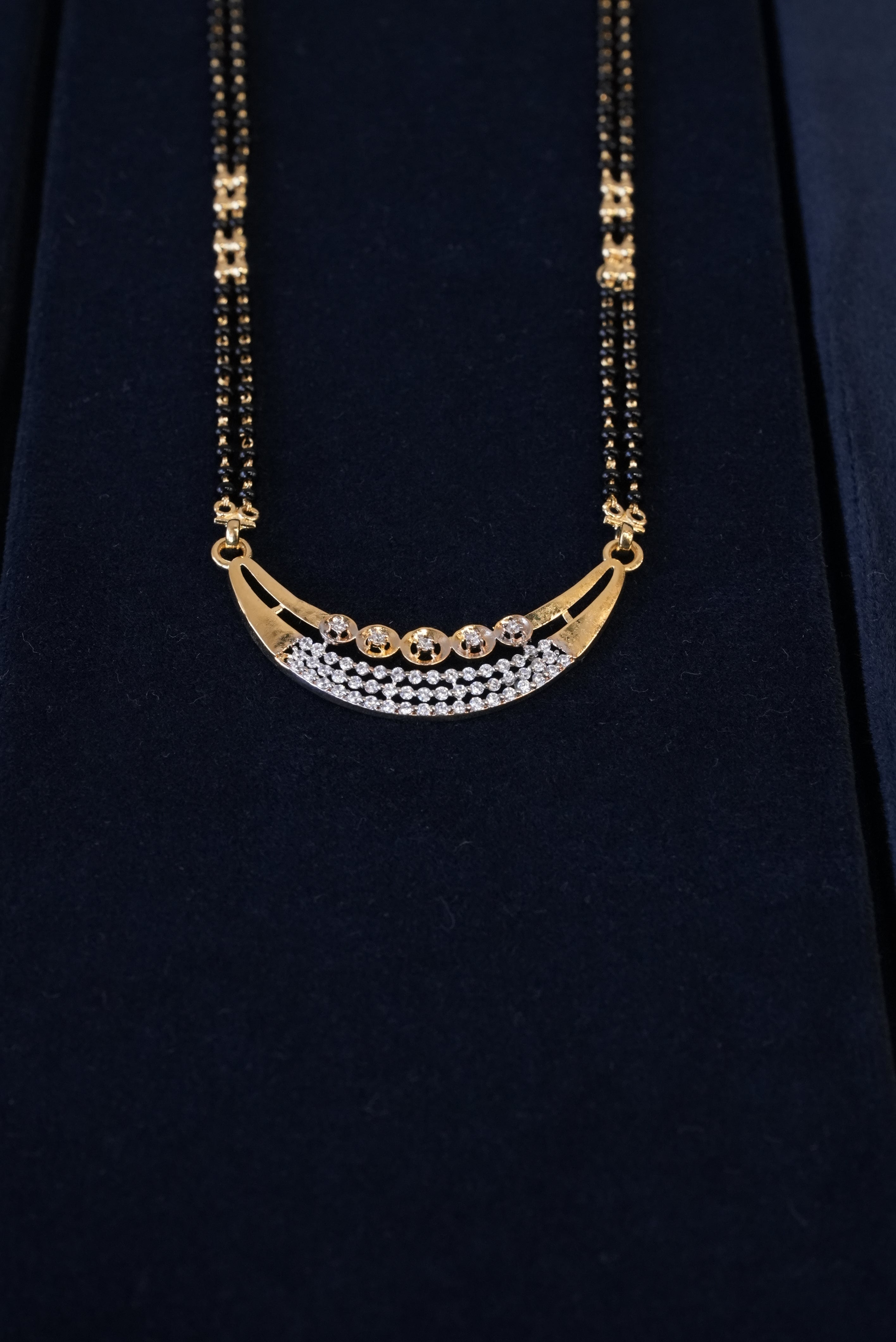Vyoma, Mangalsutra, Gold Patra demi-fine jewellery, SKU M_SD_2 image 1