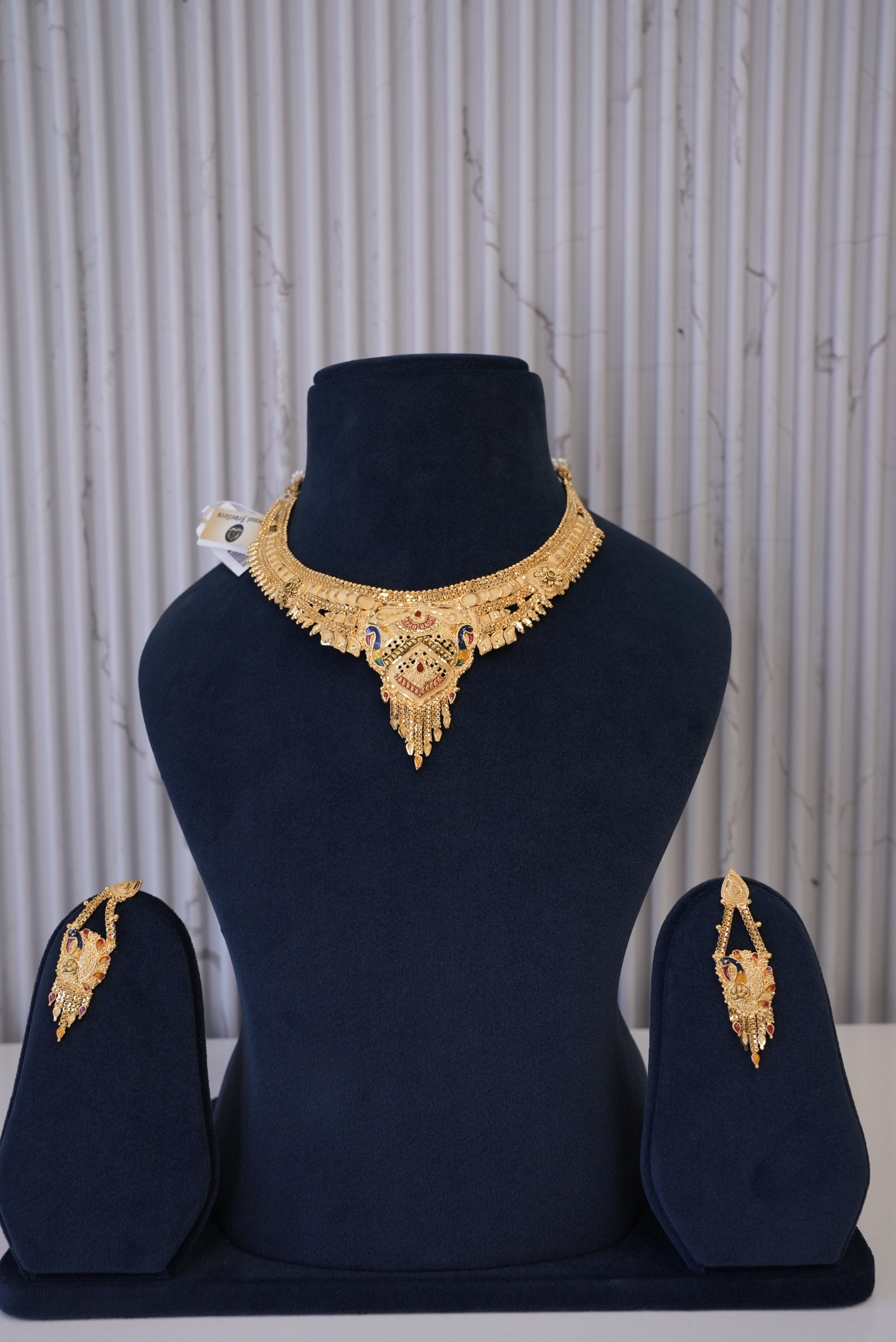 Sunlit Symphony, Necklace, Gold Patra demi-fine jewellery, SKU N_GS_5 image 0