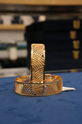 Splendid Muse, Bangles & Kadas, Gold Patra demi-fine jewellery, Size 2.6, SKU BK_L_80 image 0