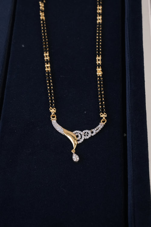 Amaira, Mangalsutra, Gold Patra demi-fine jewellery, SKU M_SD_4 image 0