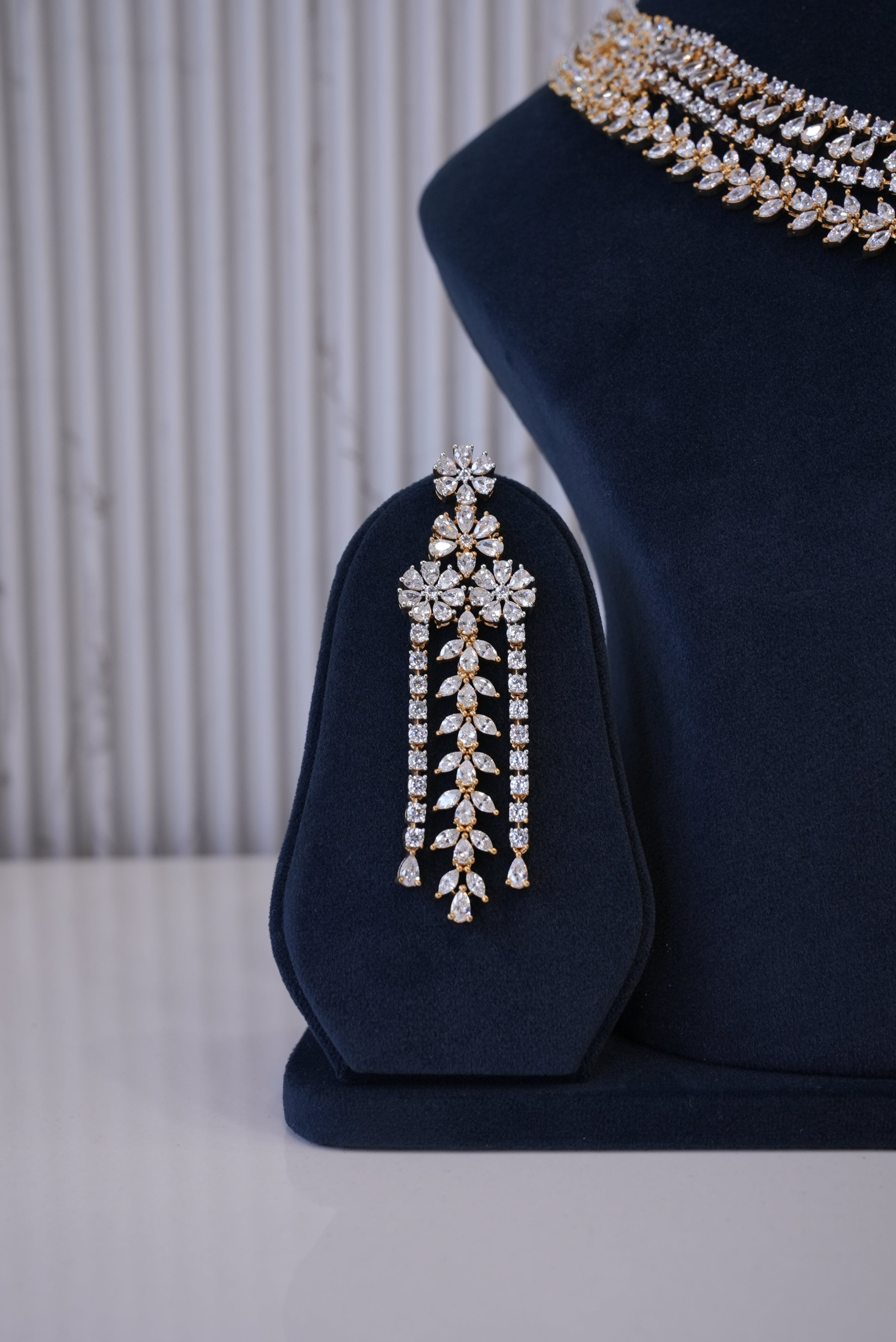 Golden Hour Glow, Necklace, Gold Patra demi-fine jewellery, SKU N_D_19 image 2