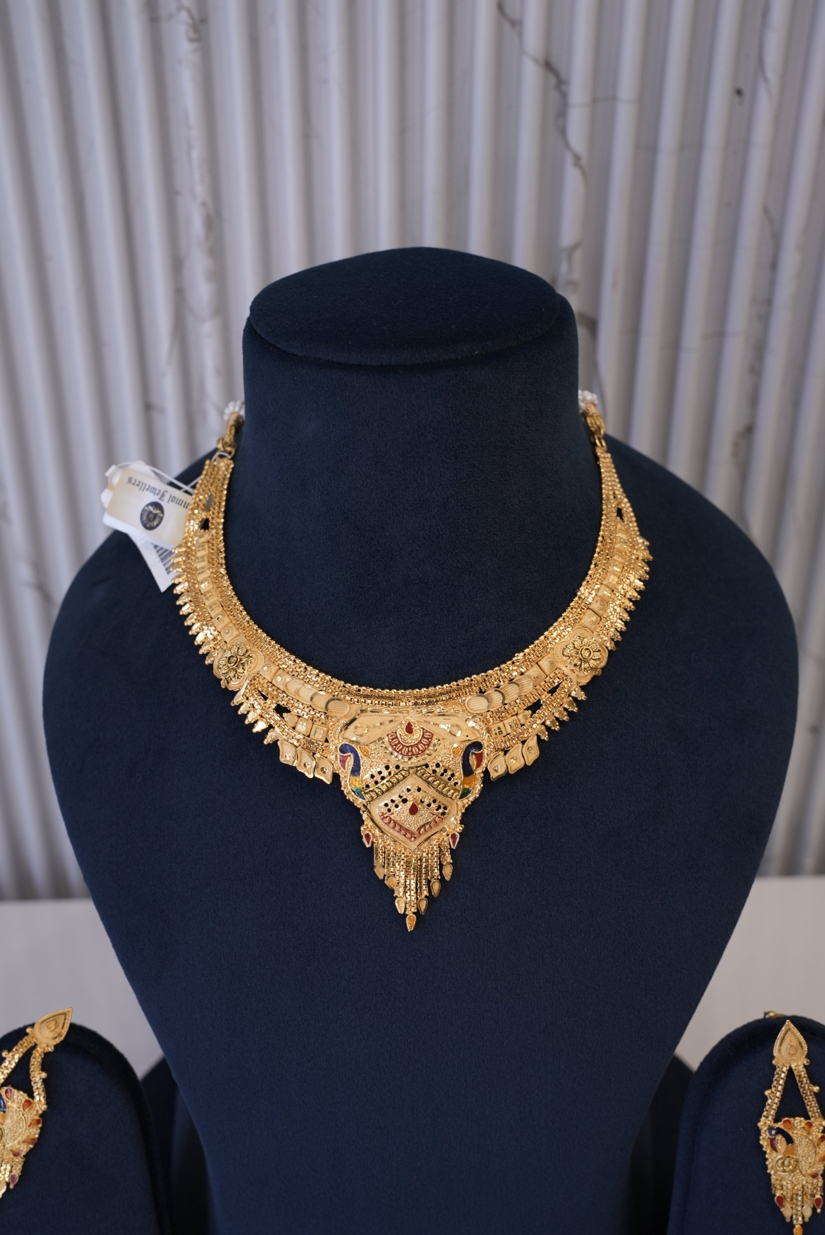 Sunlit Symphony, Necklace, Gold Patra demi-fine jewellery, SKU N_GS_5 image 1
