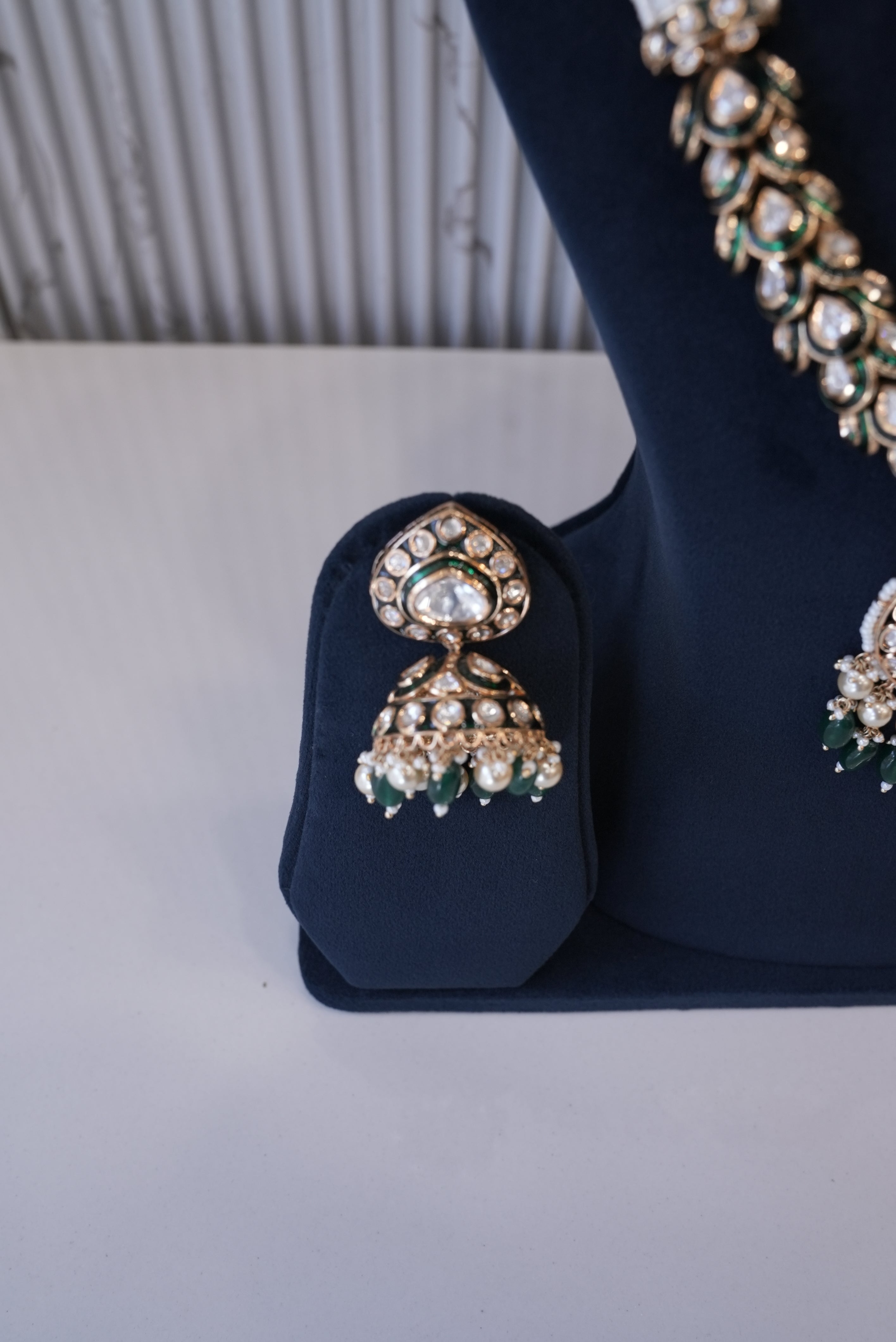 Rajkumari, Necklace, Gold Patra demi-fine jewellery, SKU N_KS_2 image 2